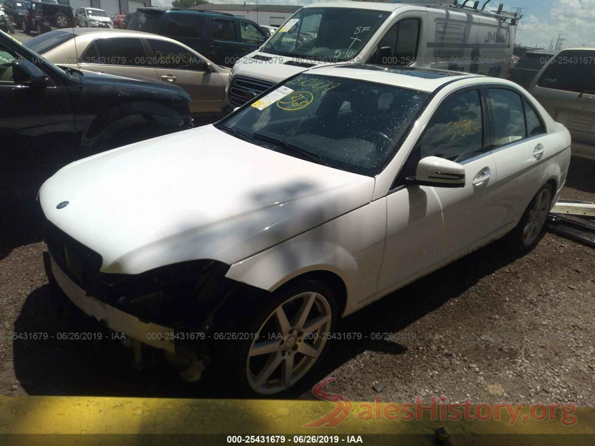 WDDGF8AB4EA967455 2014 MERCEDES-BENZ C