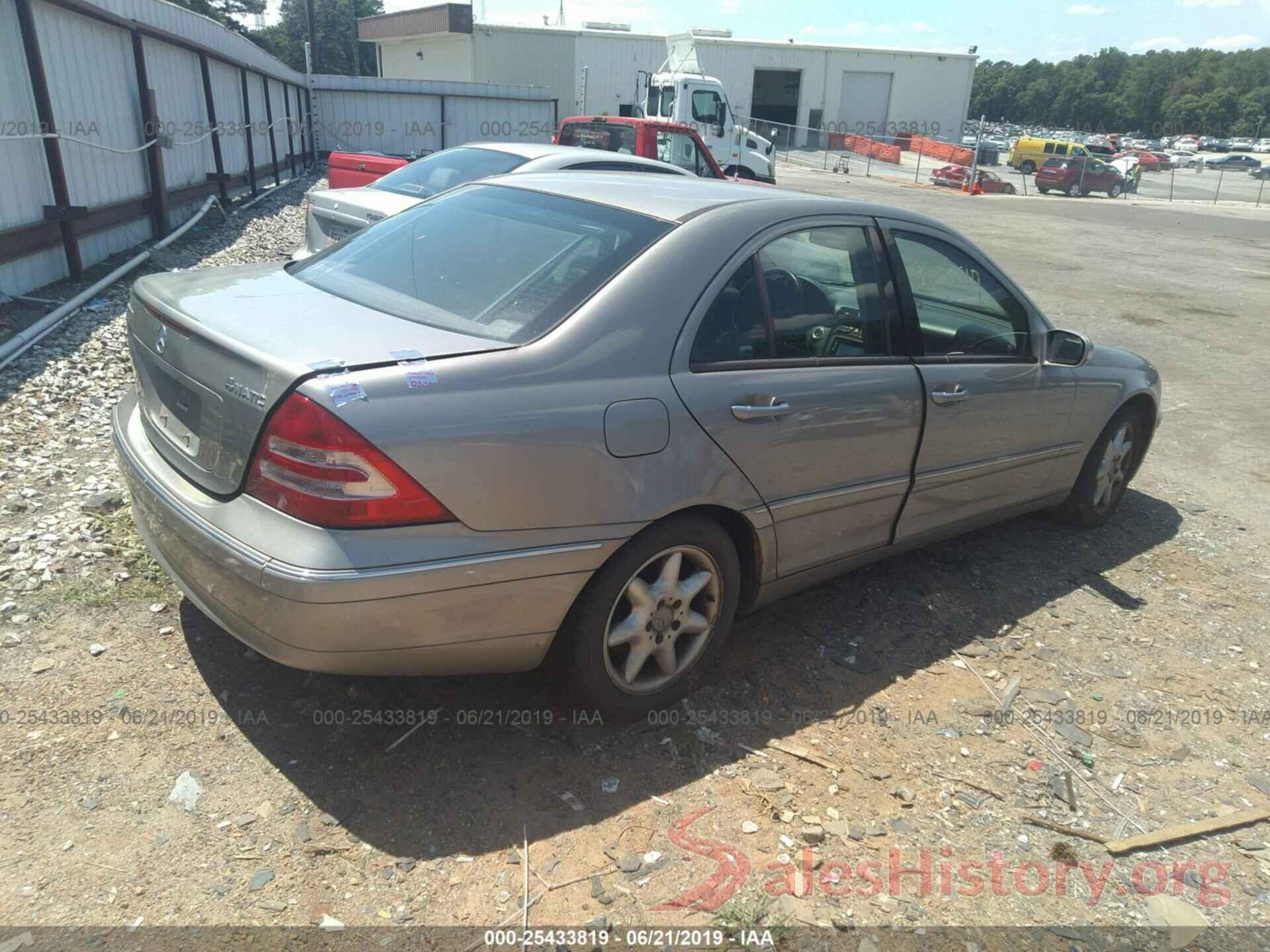 WDBRF81J74F542919 2004 MERCEDES-BENZ C