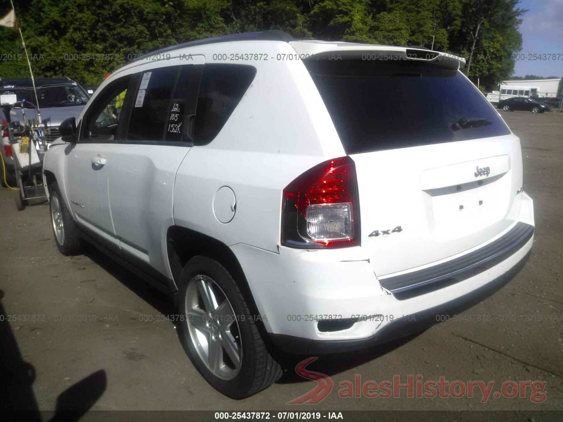 1C4NJDCBXCD503250 2012 JEEP COMPASS