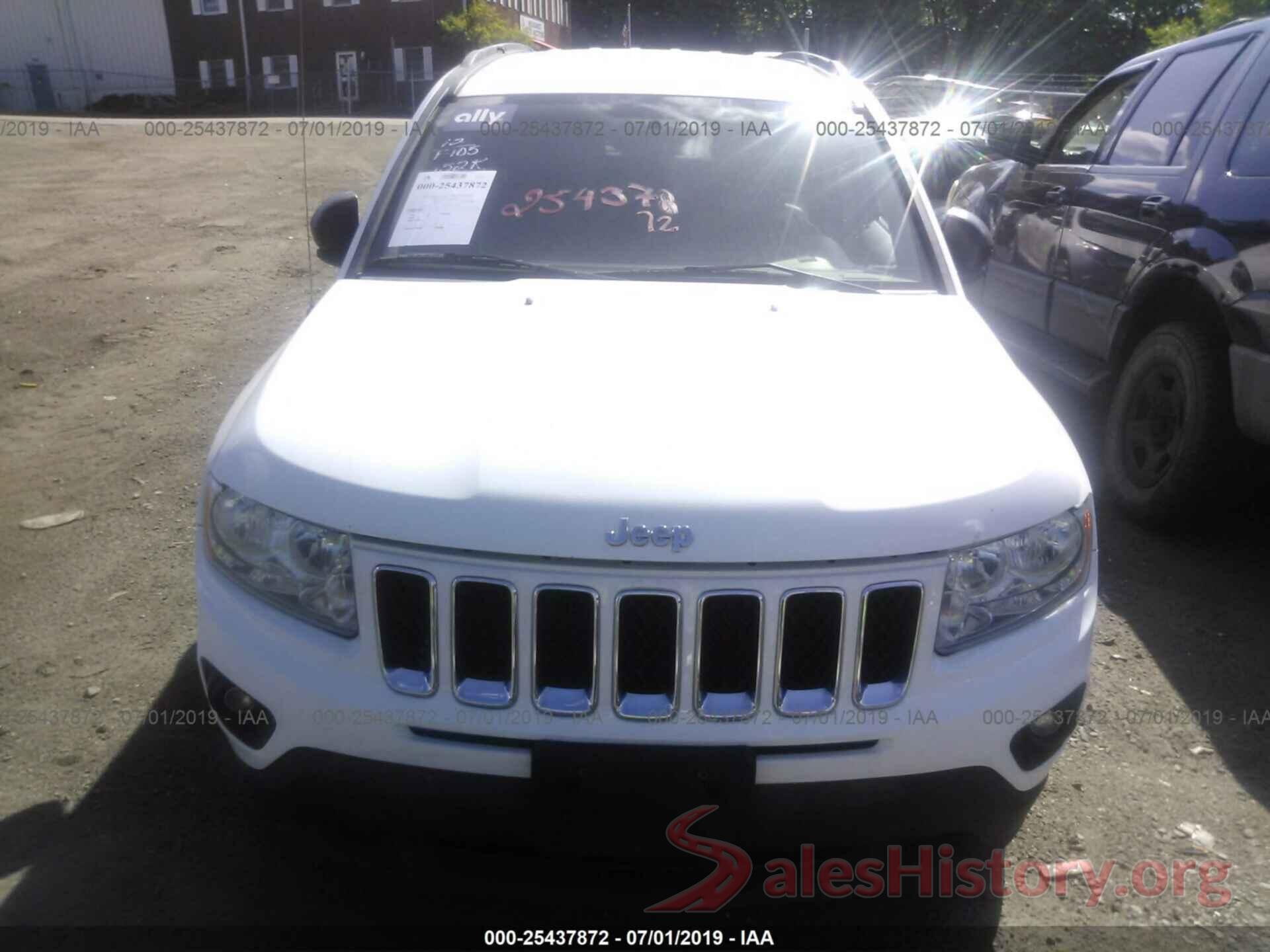 1C4NJDCBXCD503250 2012 JEEP COMPASS