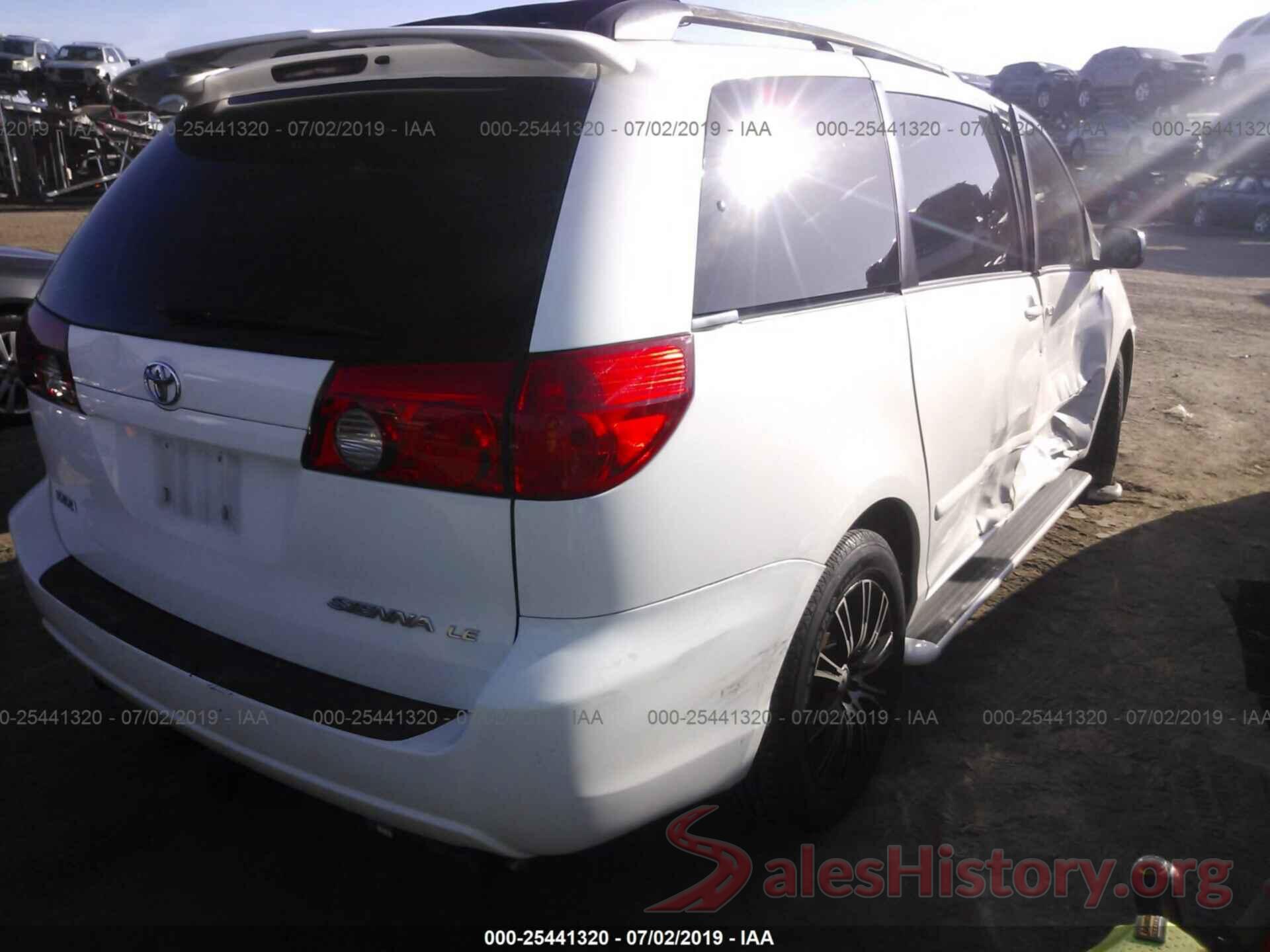 5TDZK23C28S139719 2008 TOYOTA SIENNA