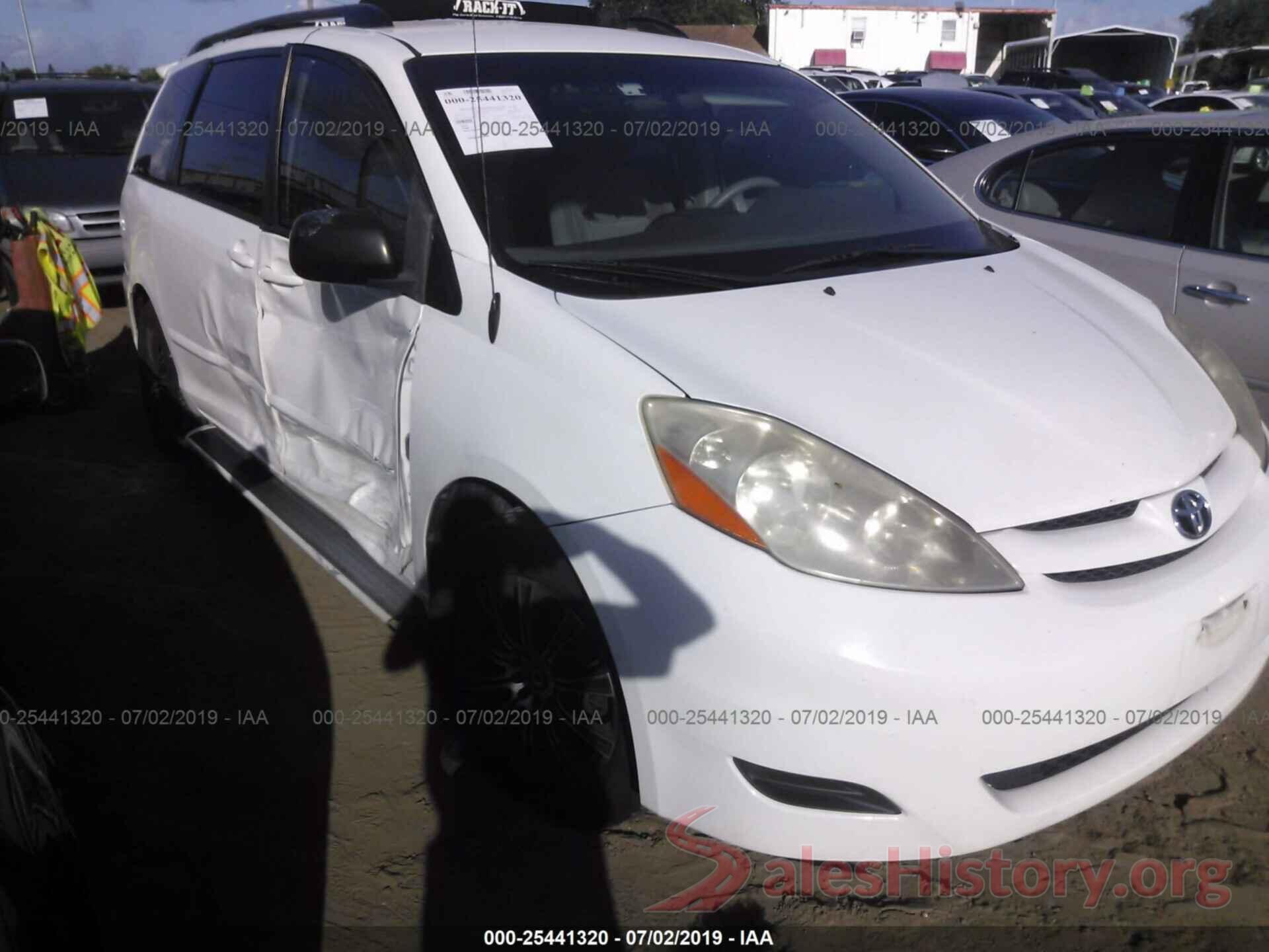 5TDZK23C28S139719 2008 TOYOTA SIENNA