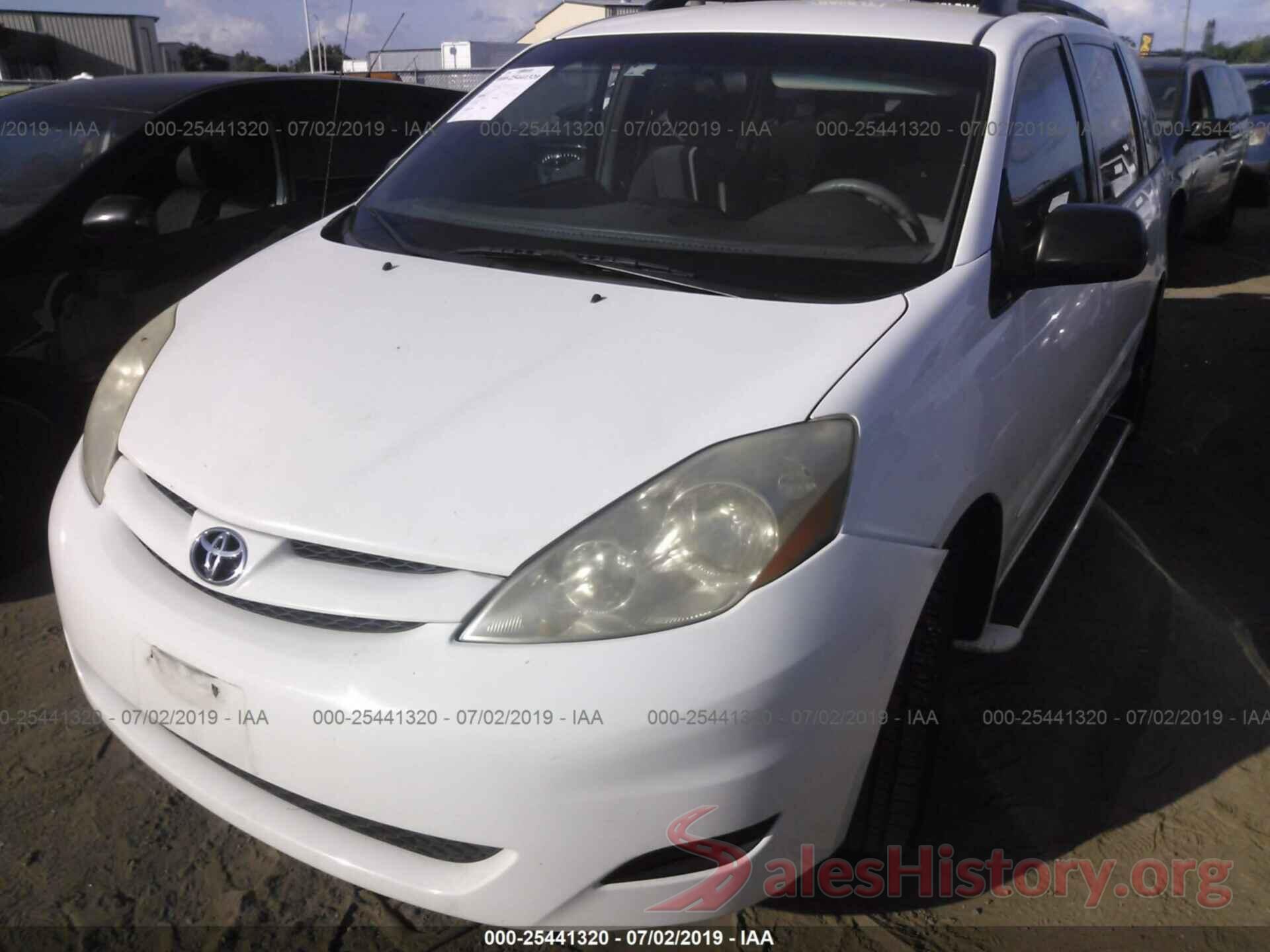 5TDZK23C28S139719 2008 TOYOTA SIENNA