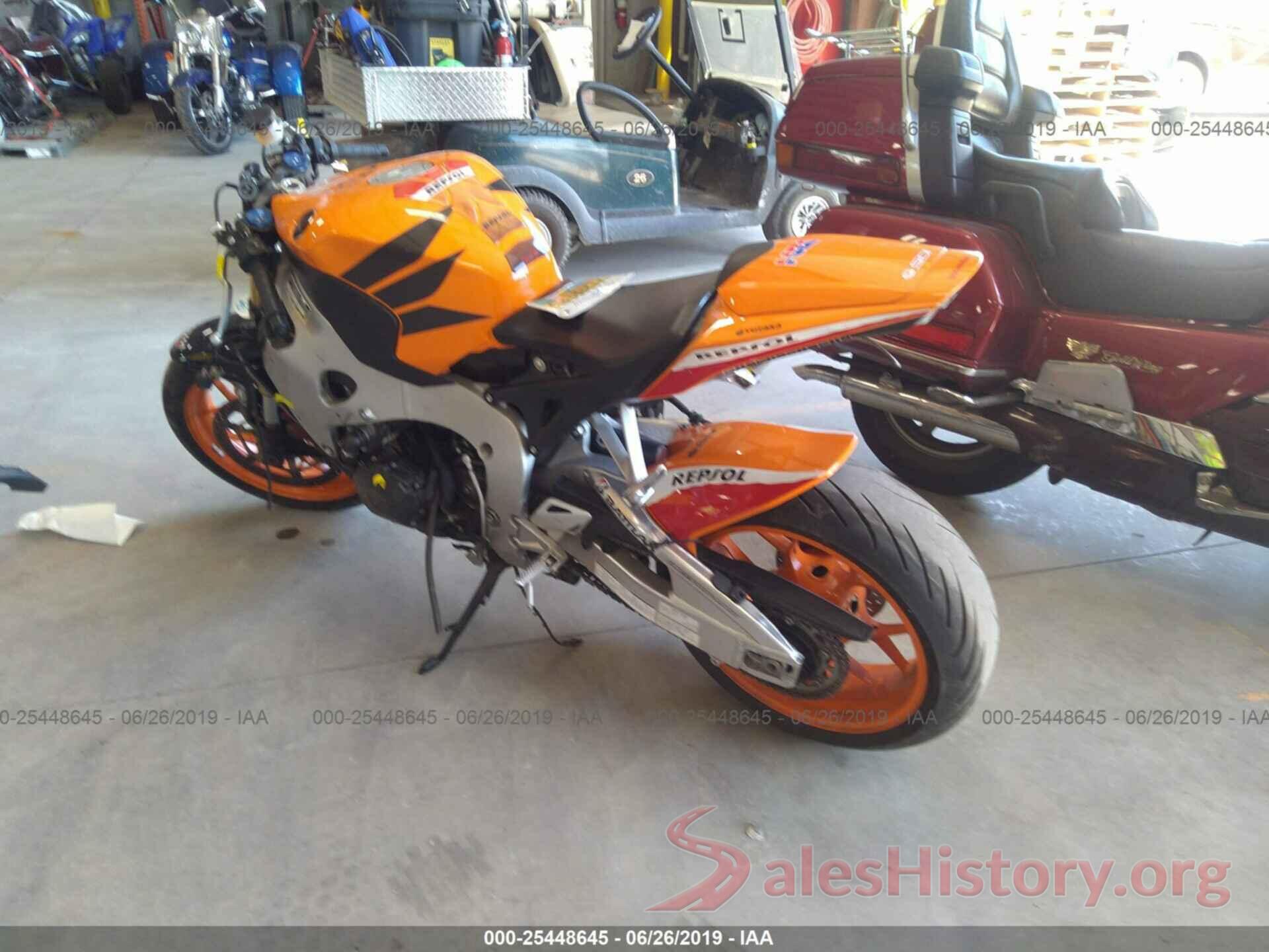 JH2SC5951DK500052 2013 HONDA CBR1000