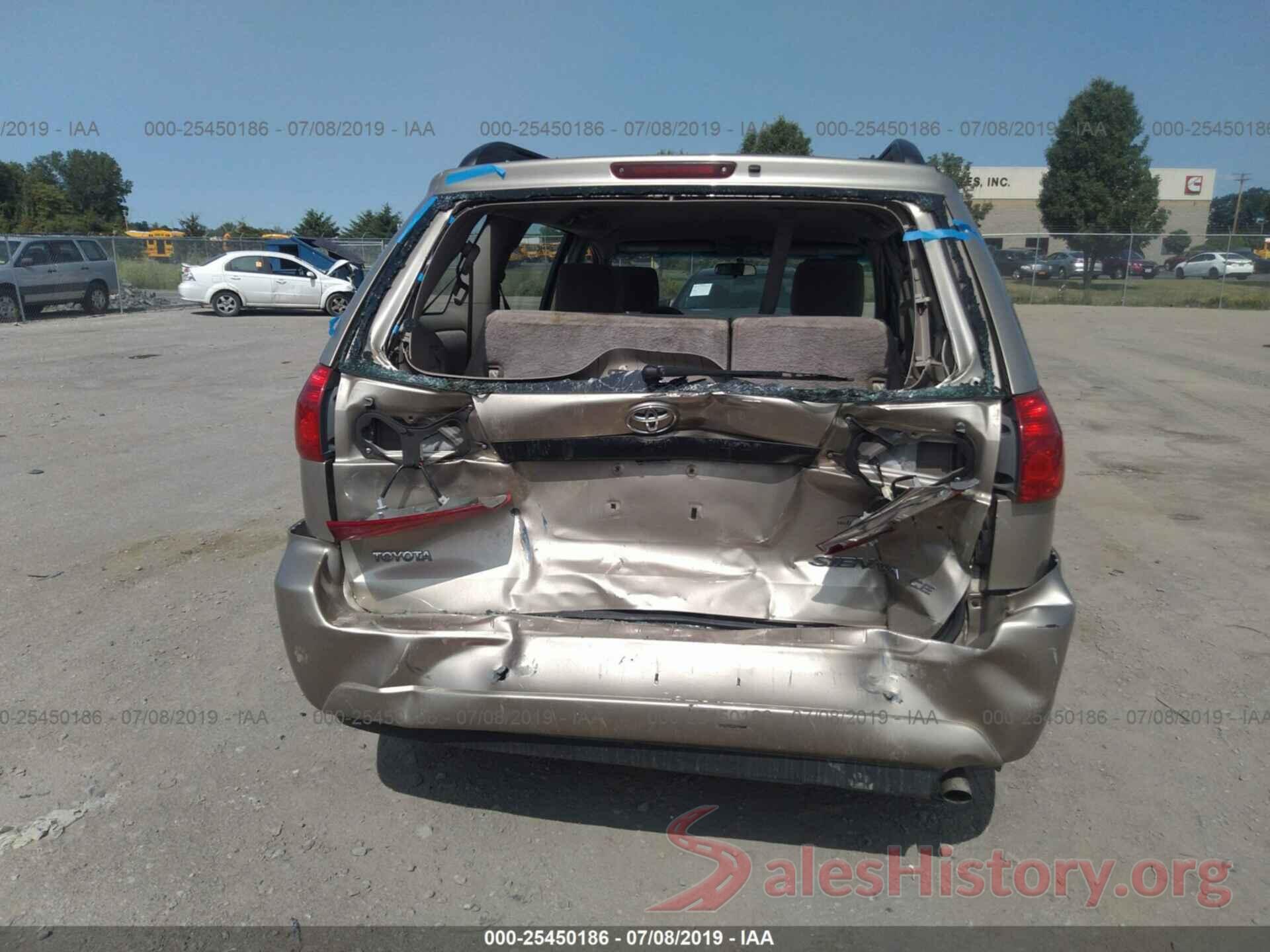 5TDZK23C28S205959 2008 TOYOTA SIENNA