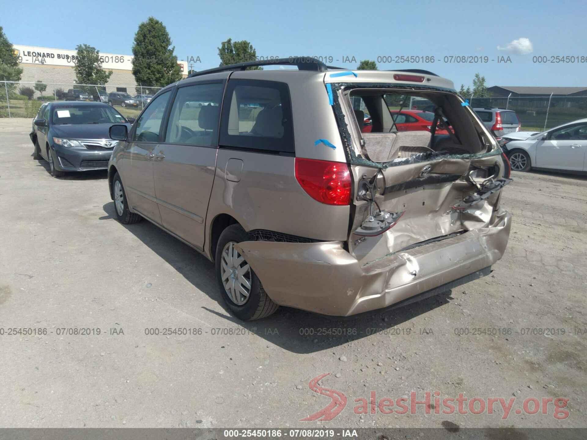 5TDZK23C28S205959 2008 TOYOTA SIENNA