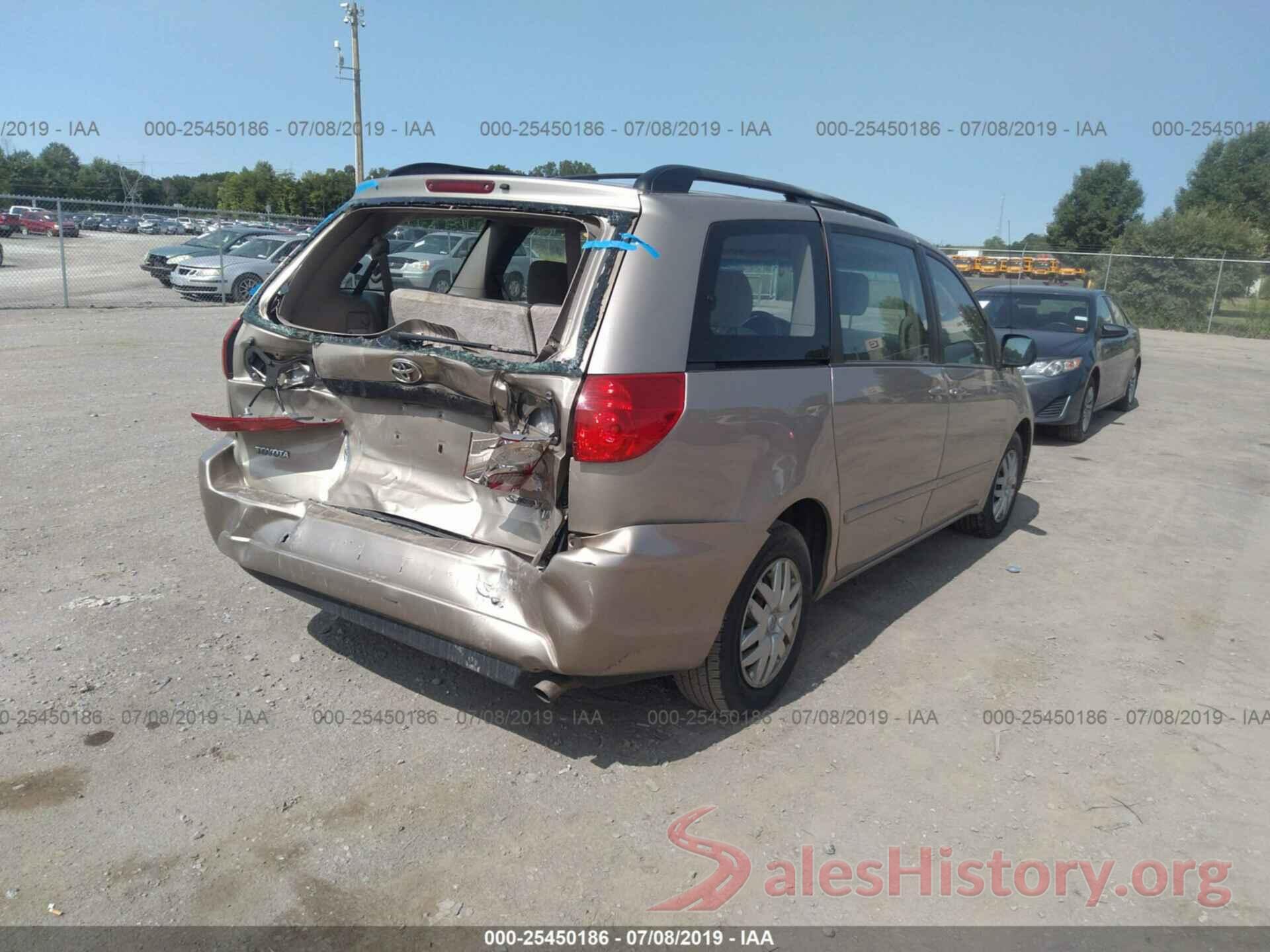 5TDZK23C28S205959 2008 TOYOTA SIENNA