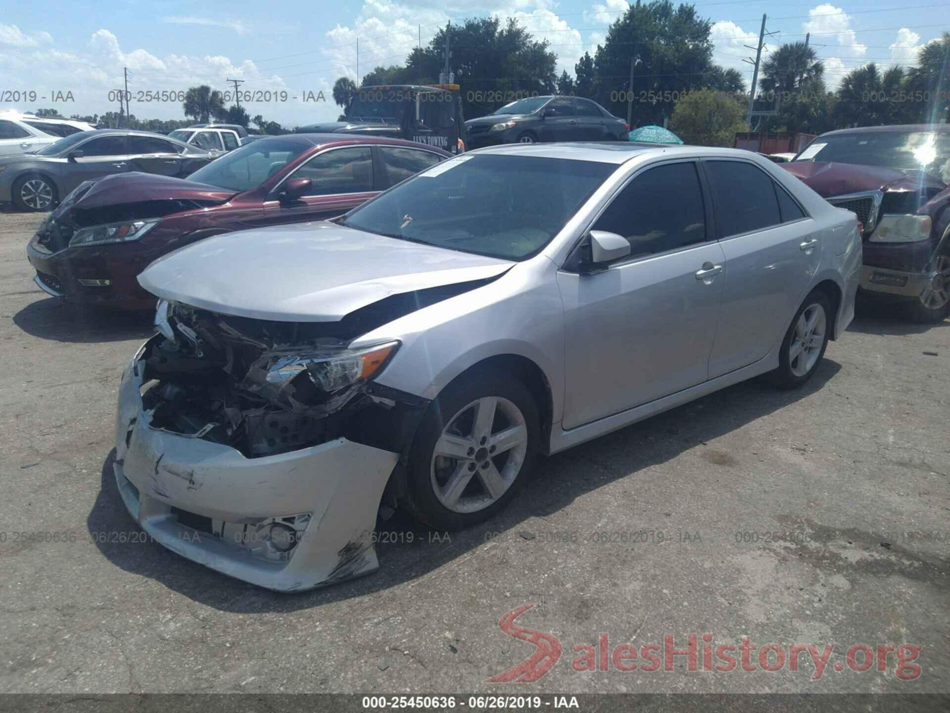 4T1BF1FK7CU187204 2012 TOYOTA CAMRY