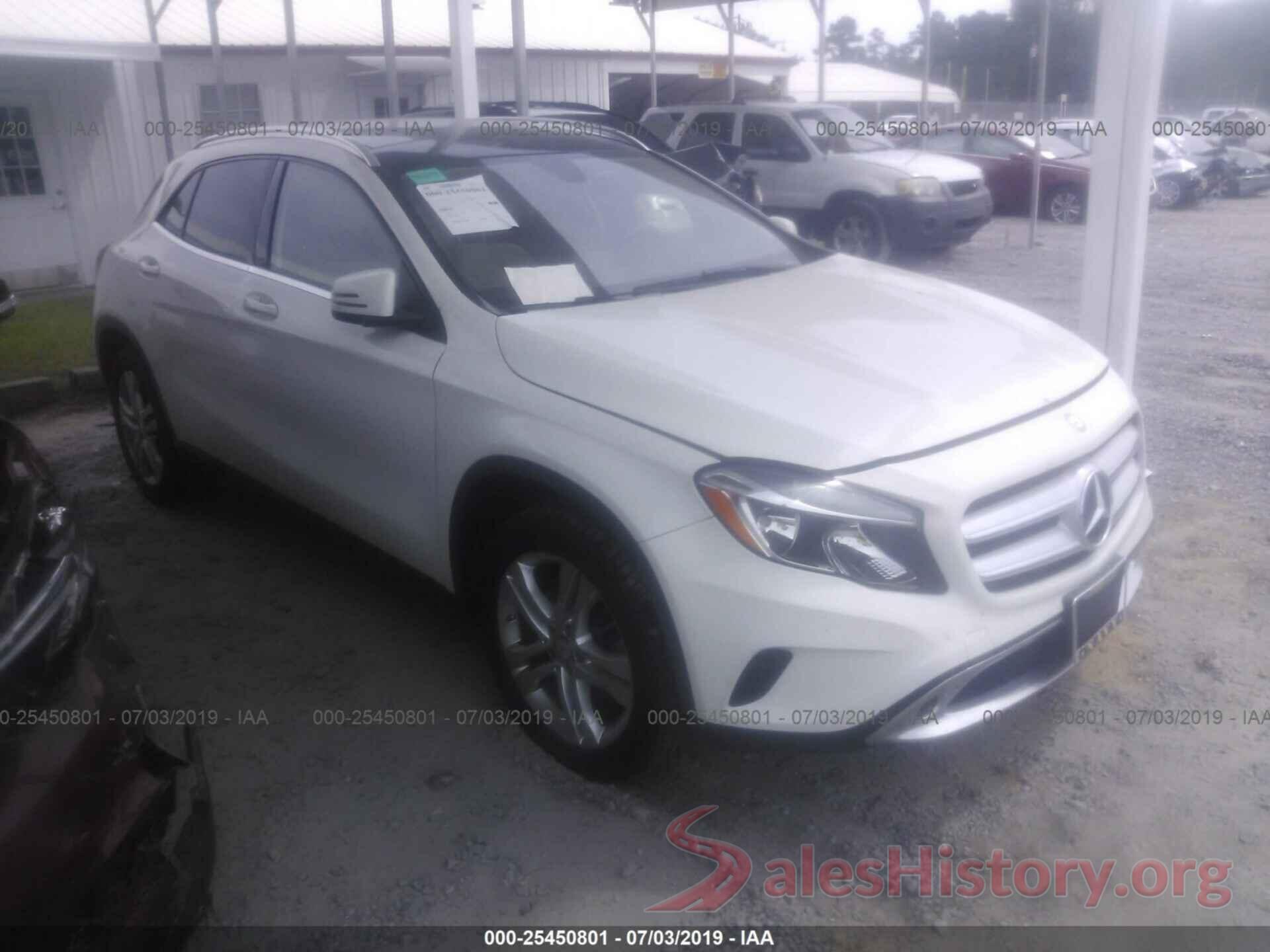 WDCTG4GBXFJ174534 2015 MERCEDES-BENZ GLA