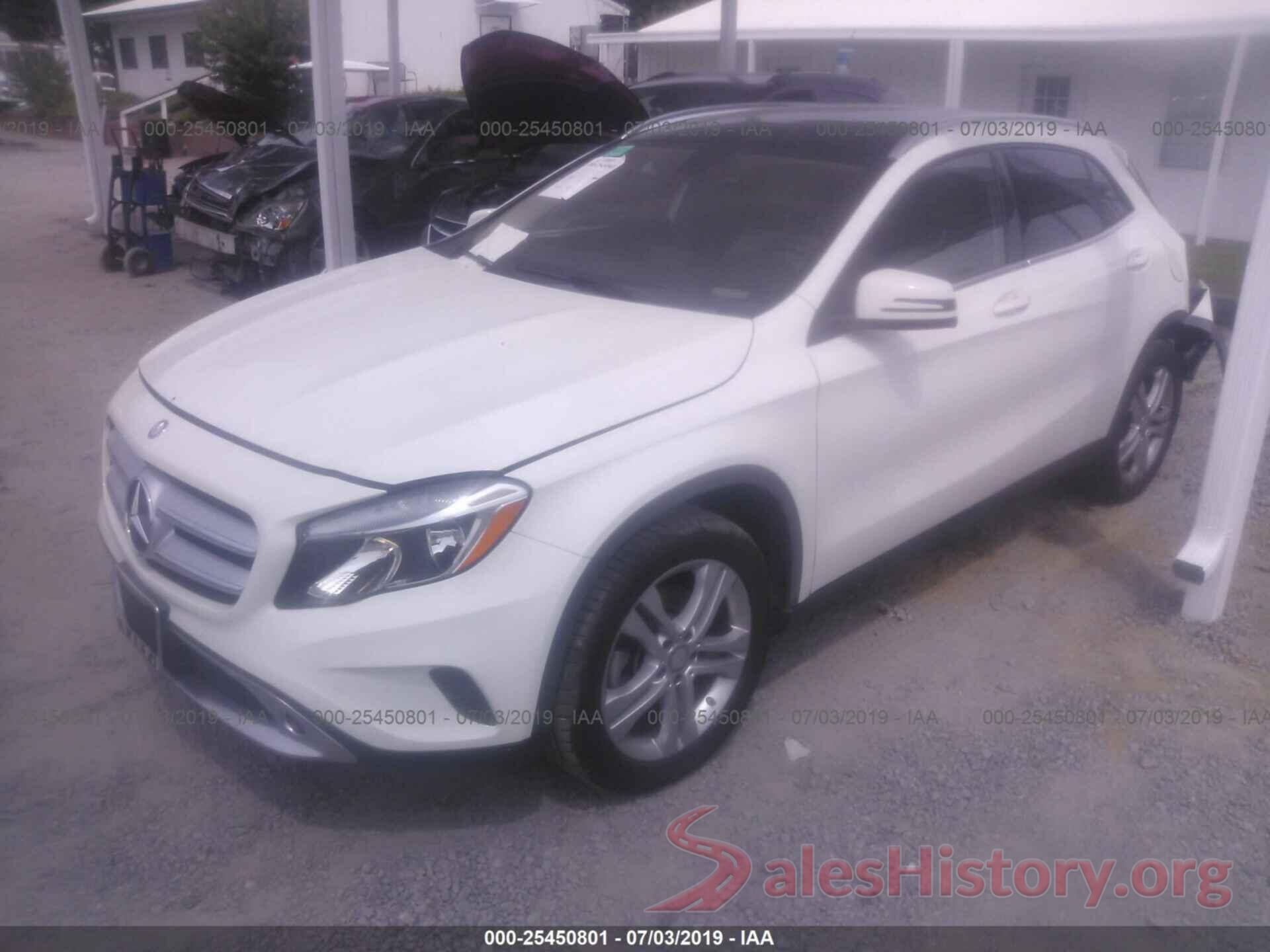 WDCTG4GBXFJ174534 2015 MERCEDES-BENZ GLA