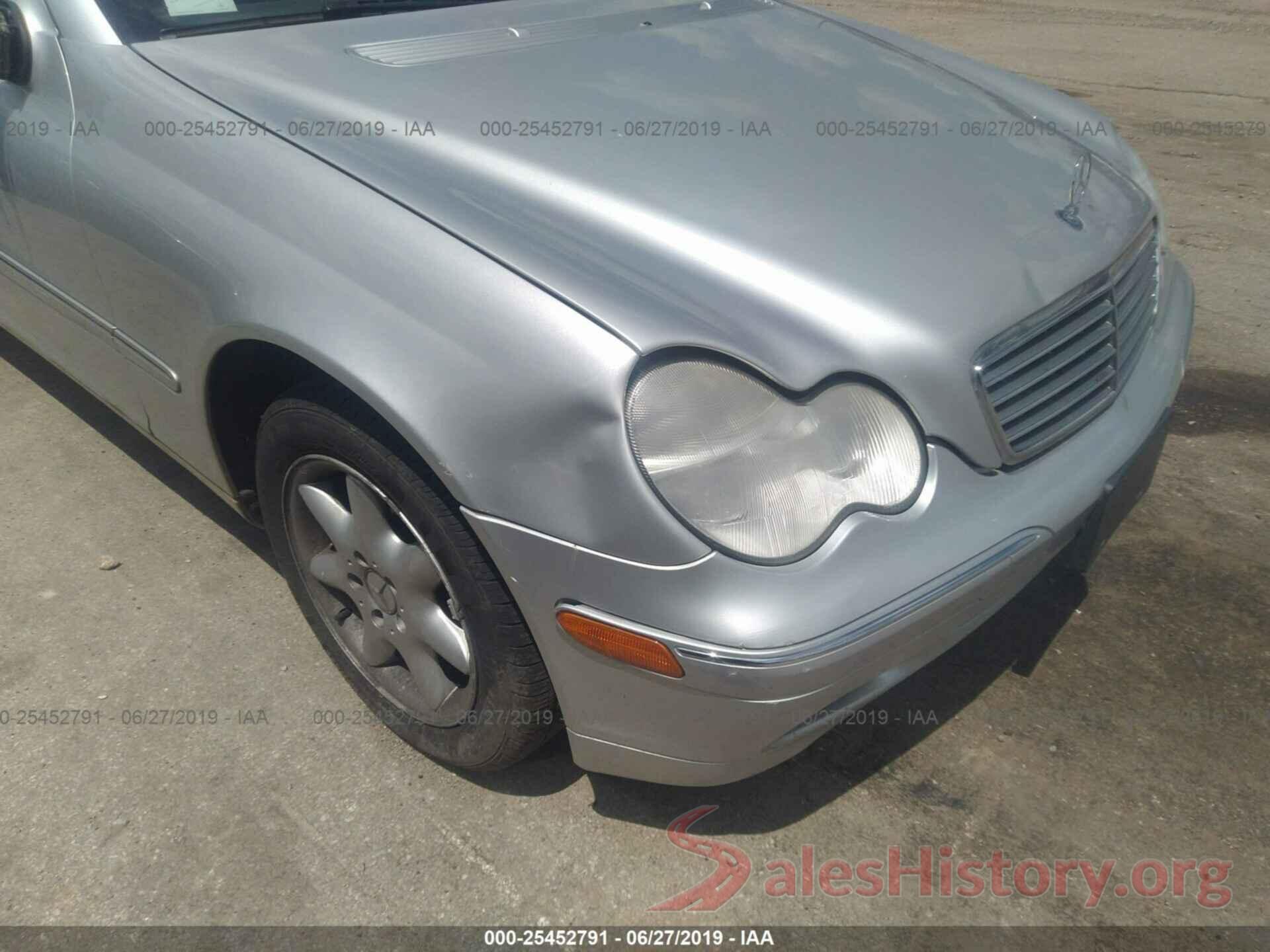 WDBRF61J34F514412 2004 MERCEDES-BENZ C