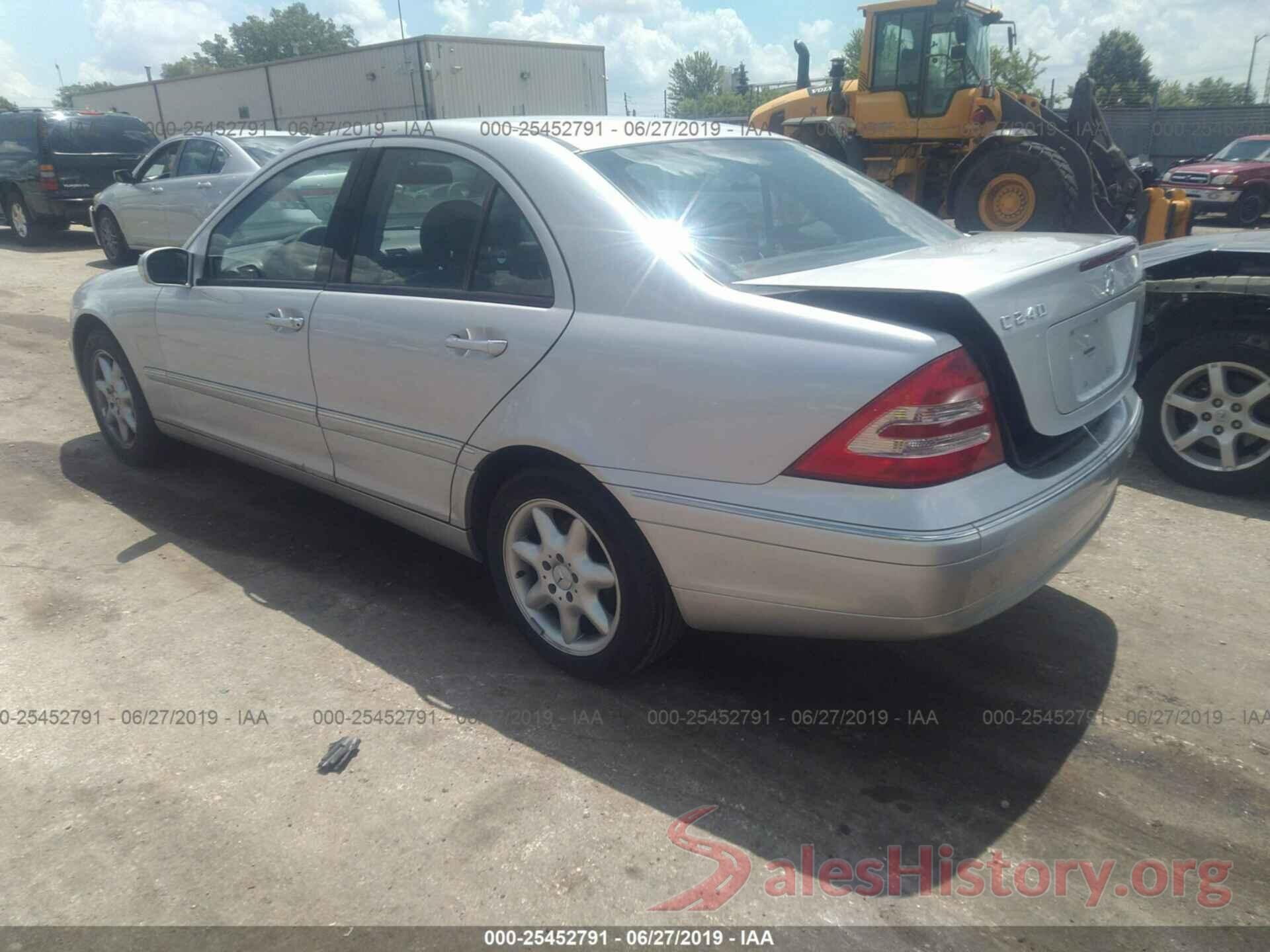 WDBRF61J34F514412 2004 MERCEDES-BENZ C