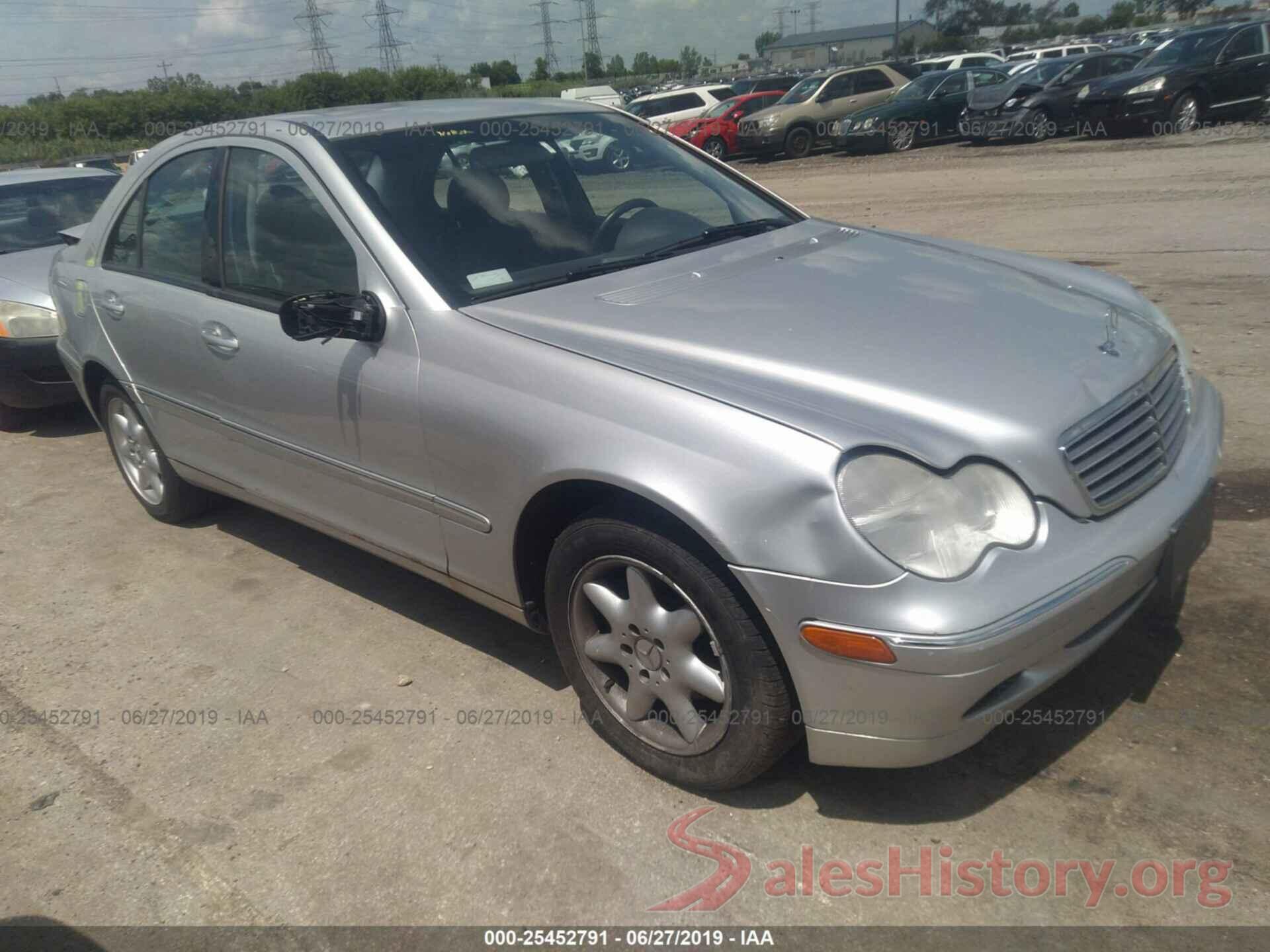 WDBRF61J34F514412 2004 MERCEDES-BENZ C