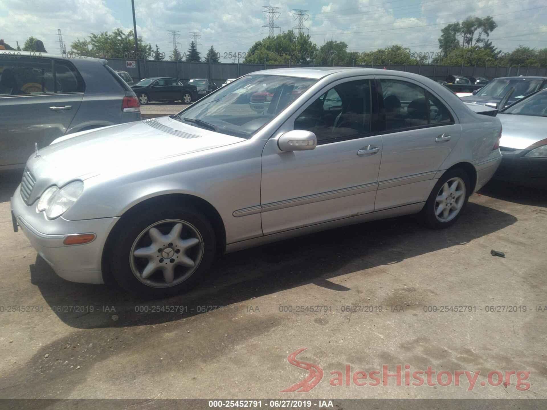 WDBRF61J34F514412 2004 MERCEDES-BENZ C