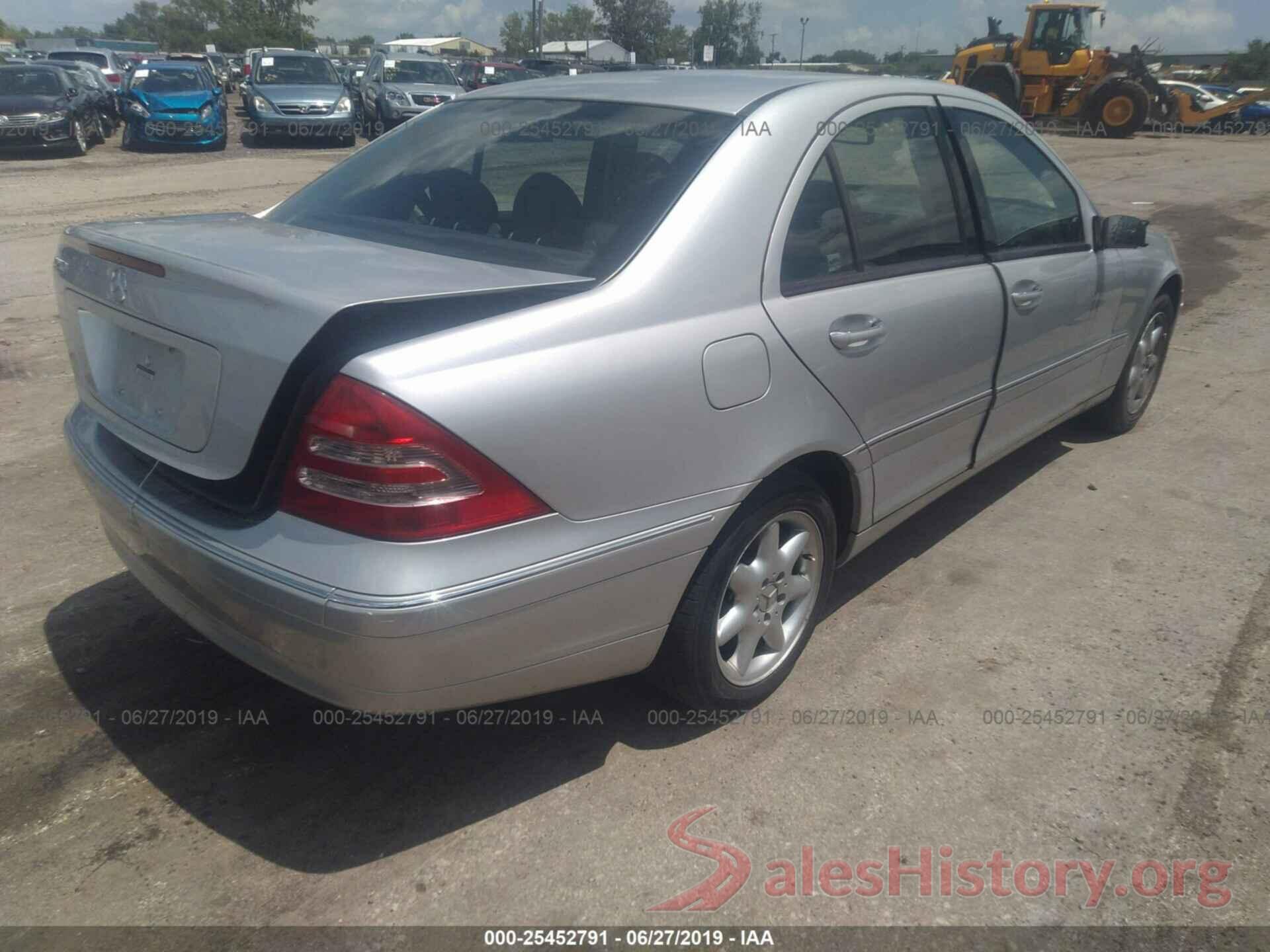 WDBRF61J34F514412 2004 MERCEDES-BENZ C