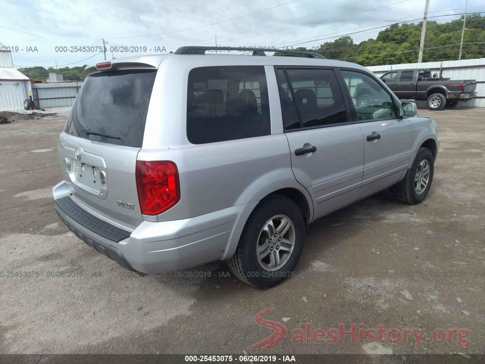 5FNYF18595B001096 2005 HONDA PILOT