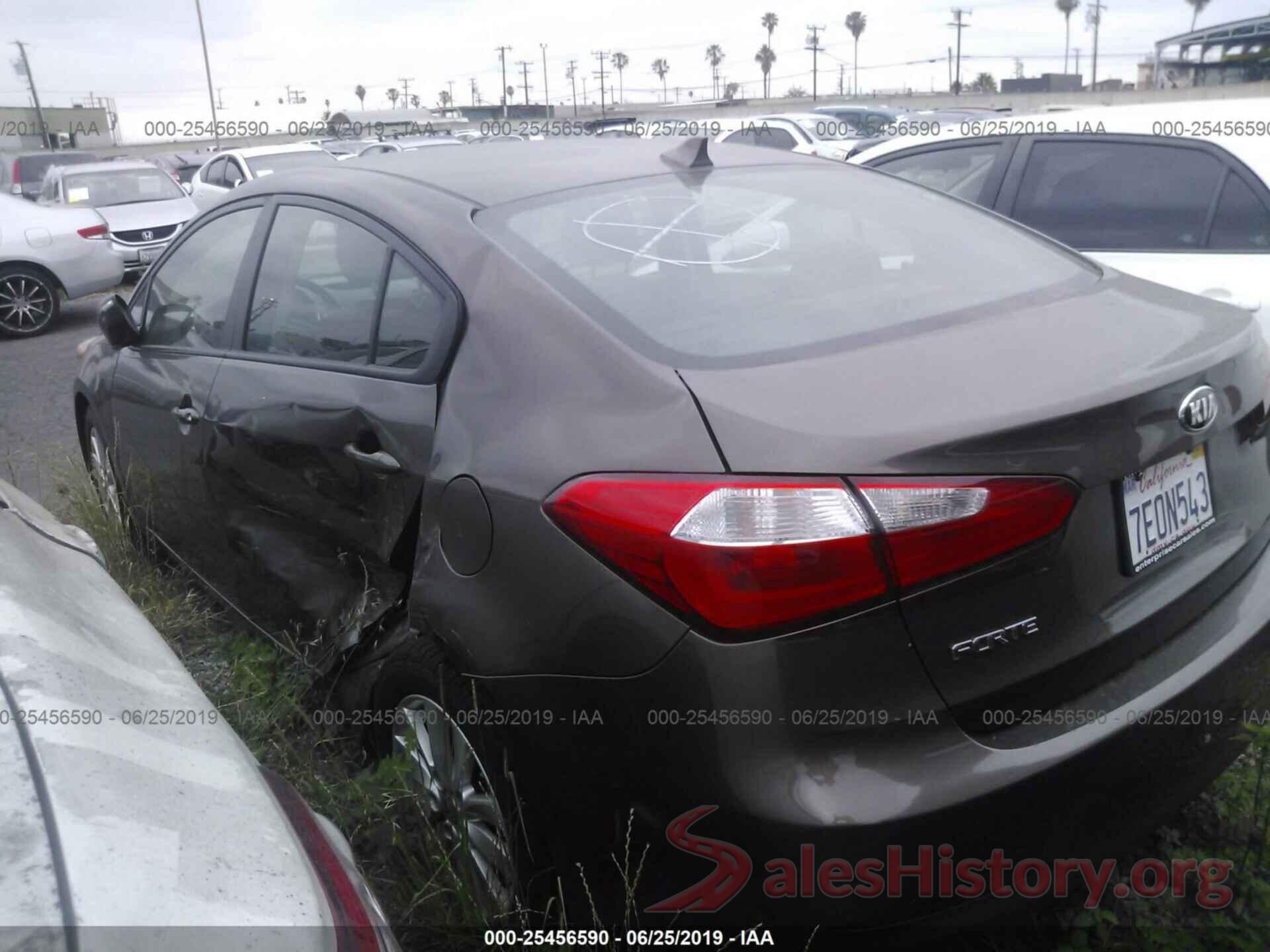 KNAFX4A63E5212477 2014 KIA FORTE