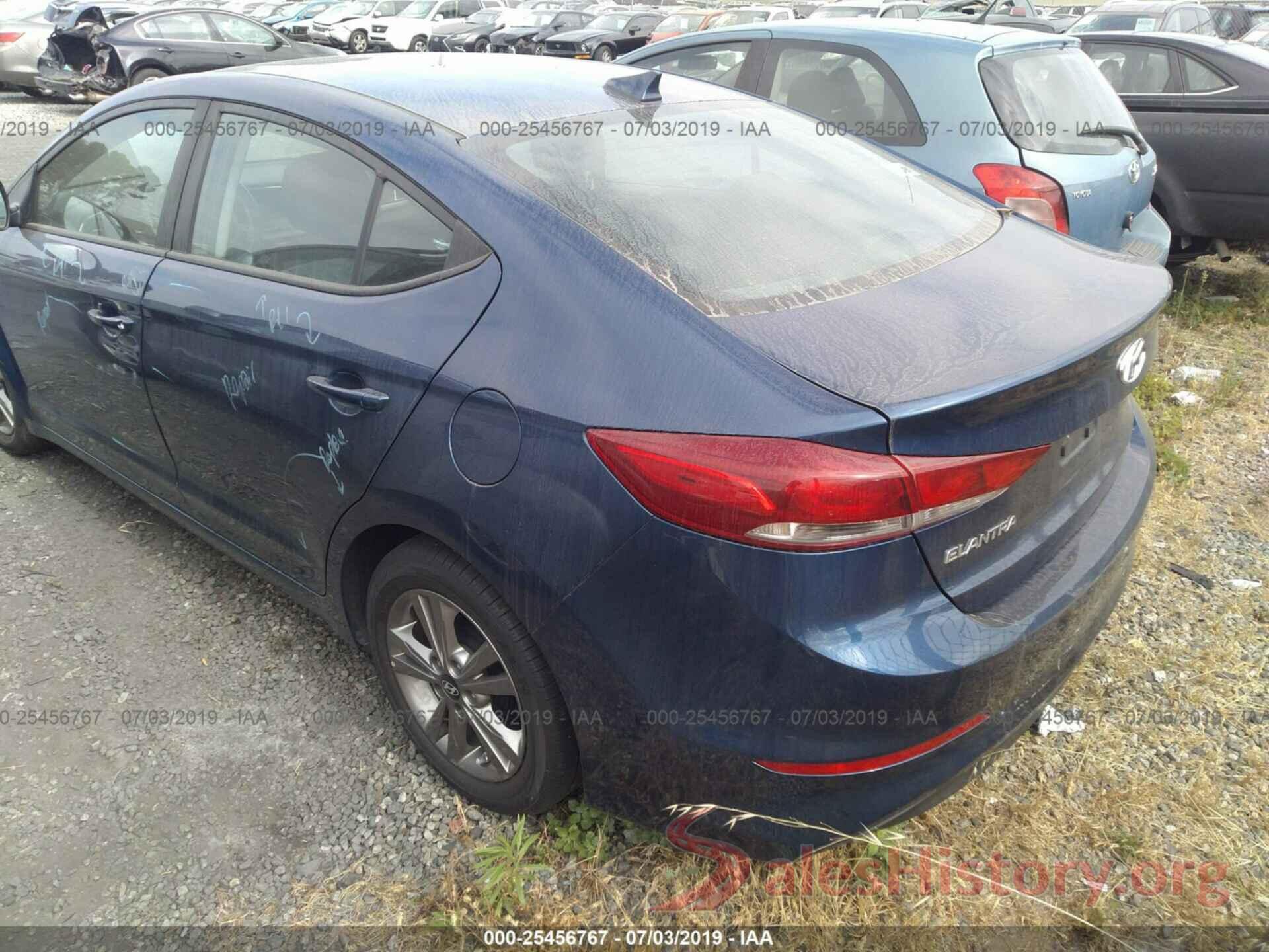 5NPD84LF5HH175540 2017 HYUNDAI ELANTRA