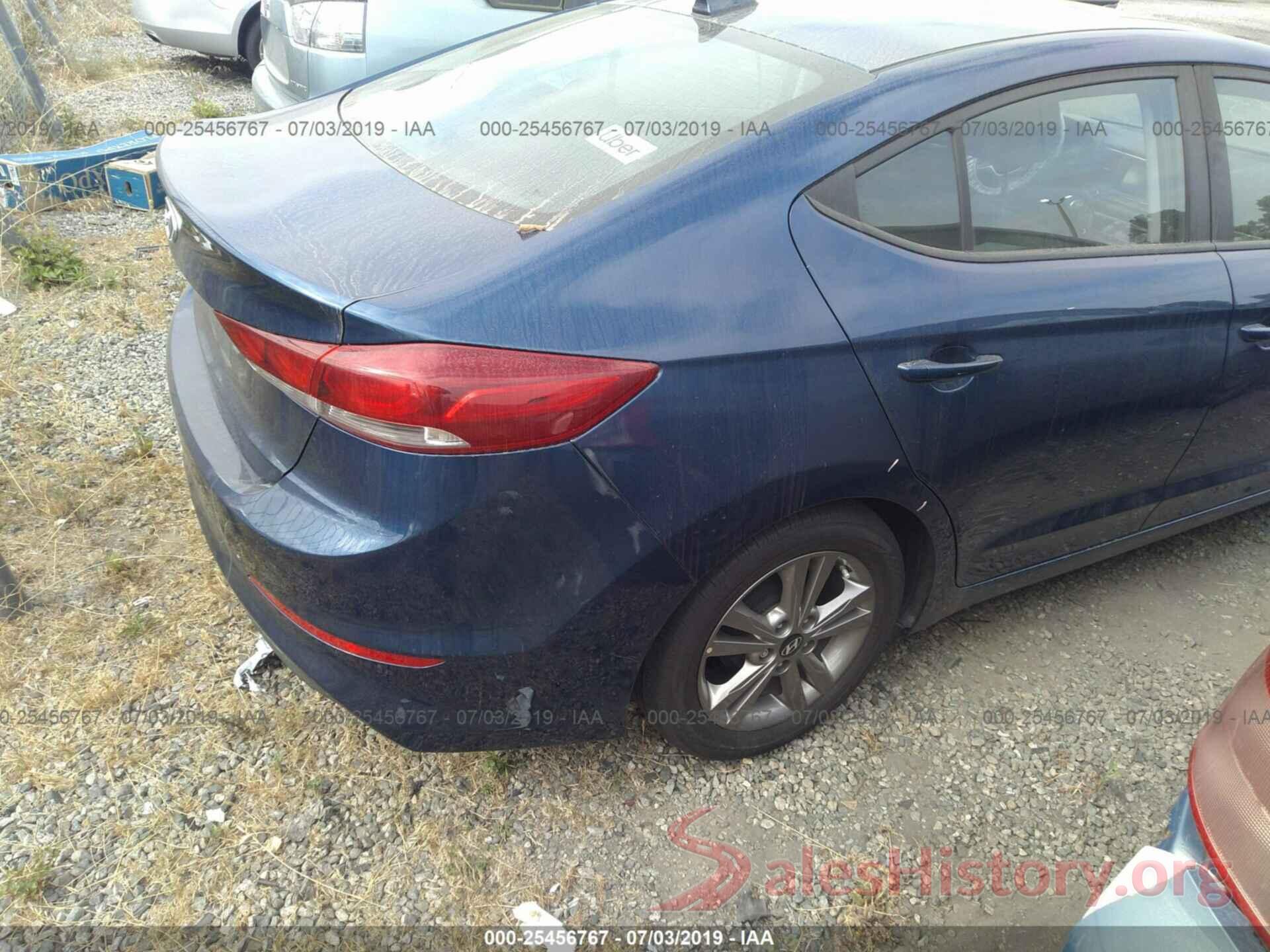 5NPD84LF5HH175540 2017 HYUNDAI ELANTRA