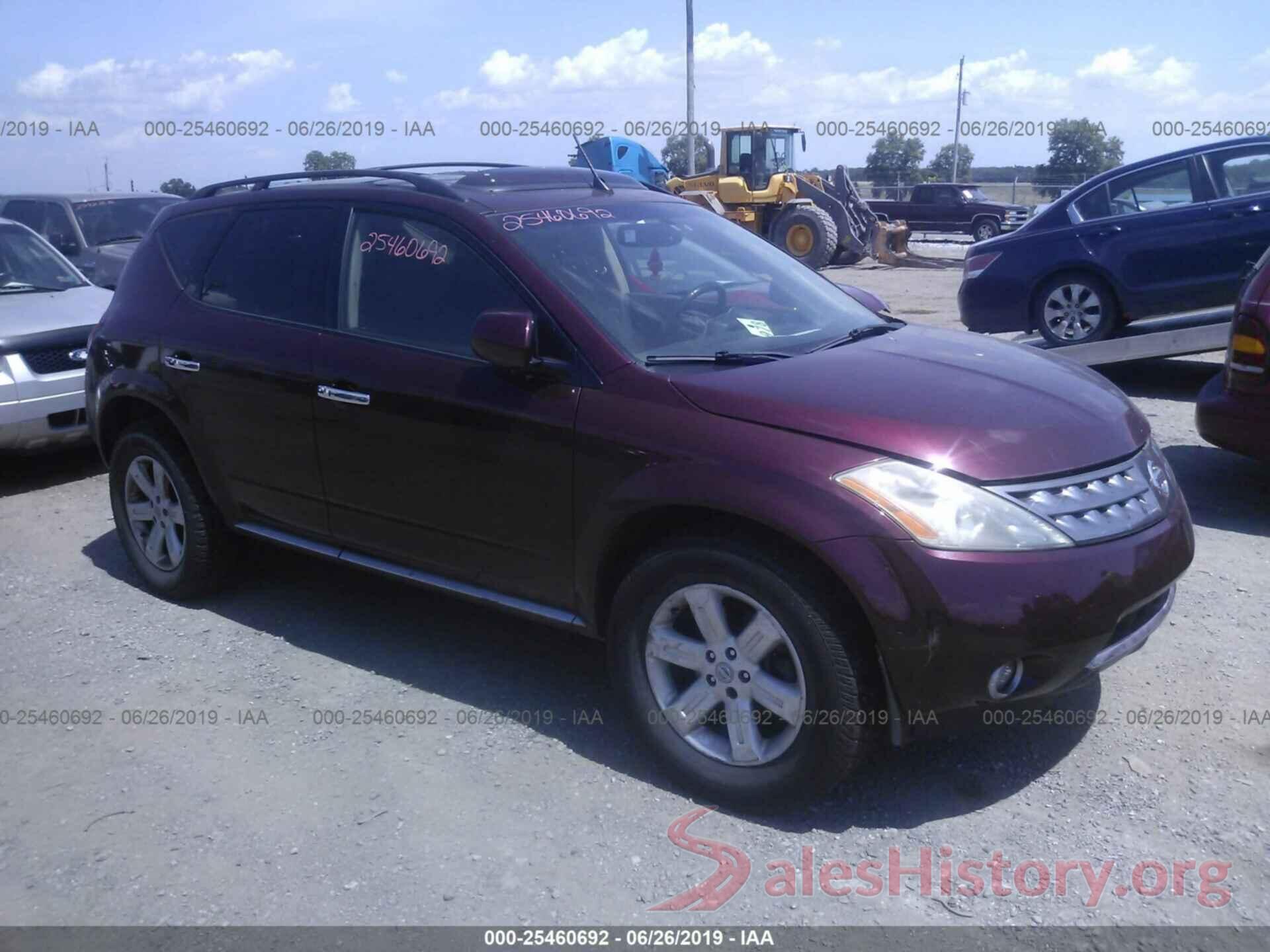 JN8AZ08WX6W508277 2006 NISSAN MURANO