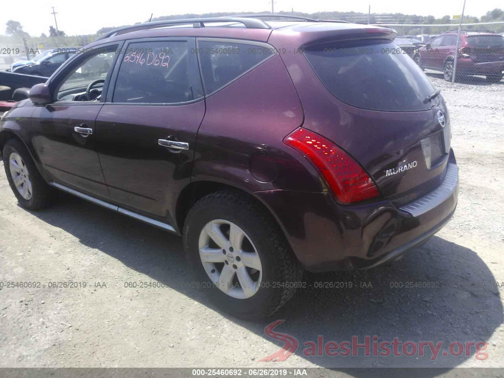 JN8AZ08WX6W508277 2006 NISSAN MURANO