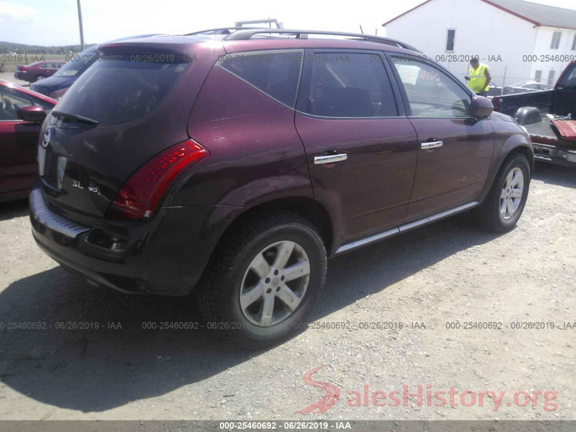 JN8AZ08WX6W508277 2006 NISSAN MURANO