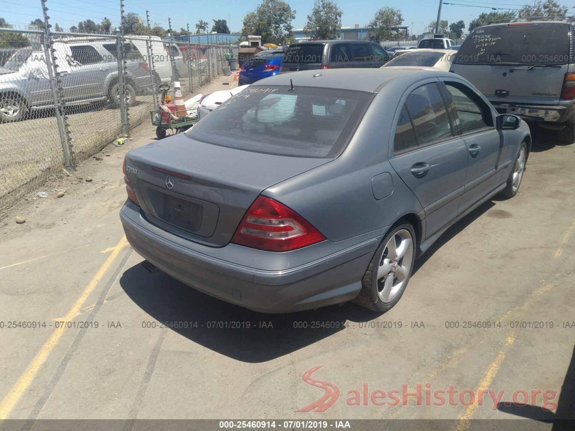 WDBRF52H16F796137 2006 MERCEDES-BENZ C