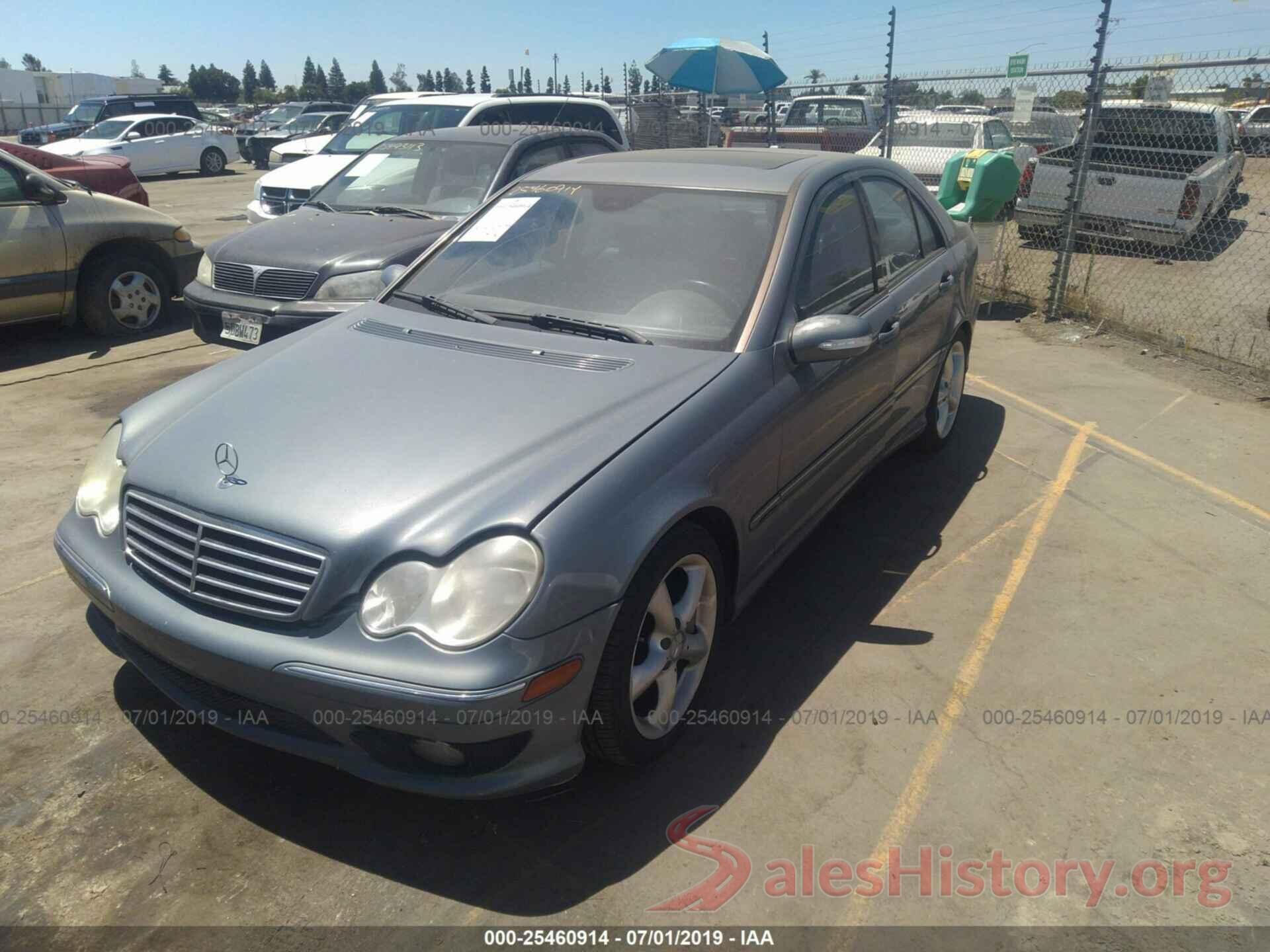 WDBRF52H16F796137 2006 MERCEDES-BENZ C