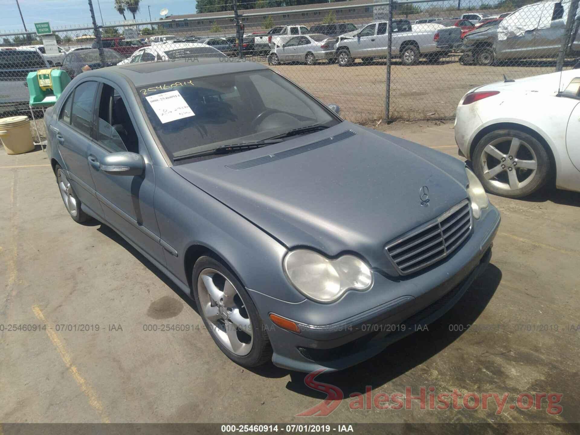 WDBRF52H16F796137 2006 MERCEDES-BENZ C