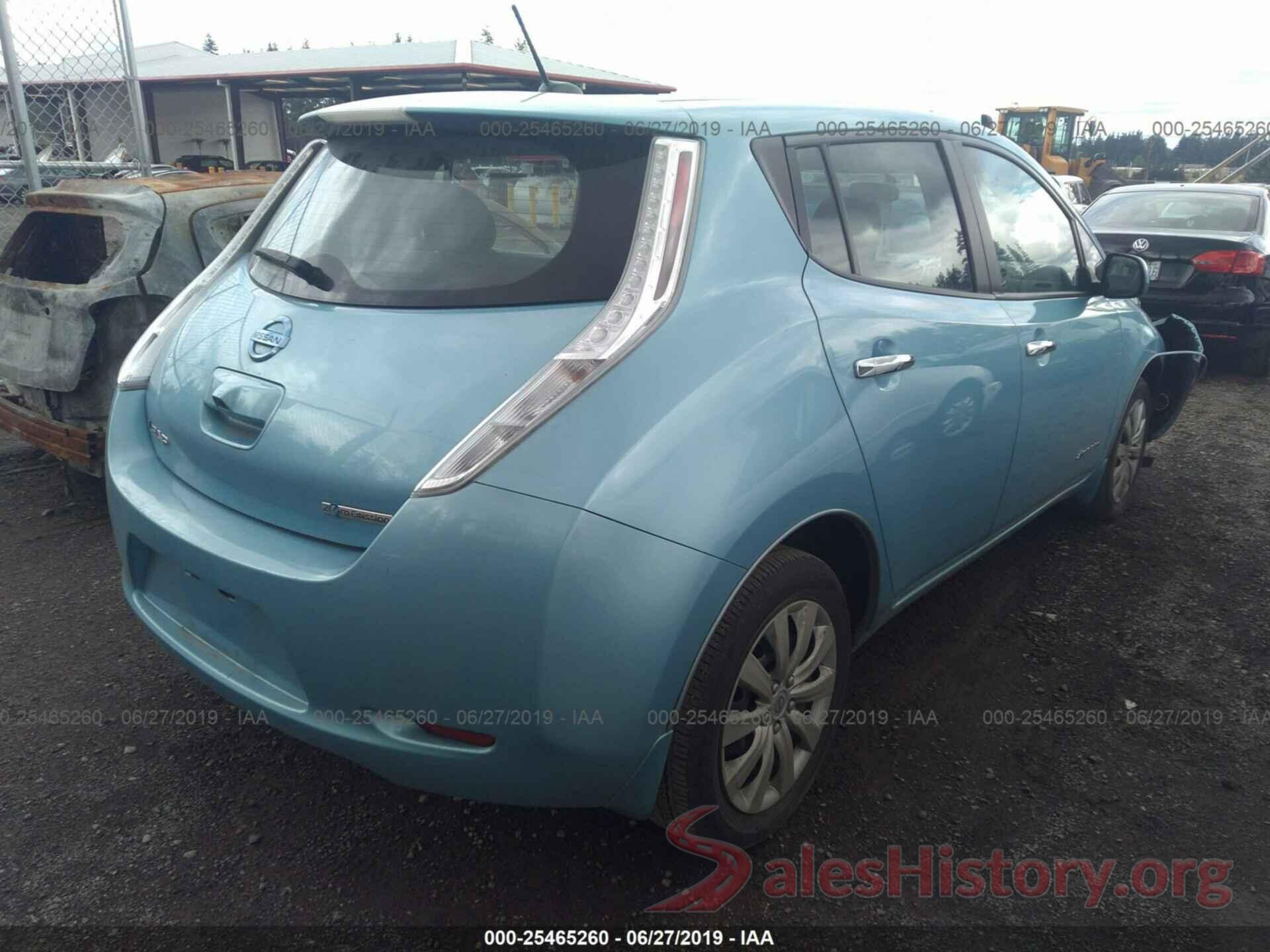 1N4AZ0CP1FC309394 2015 NISSAN LEAF