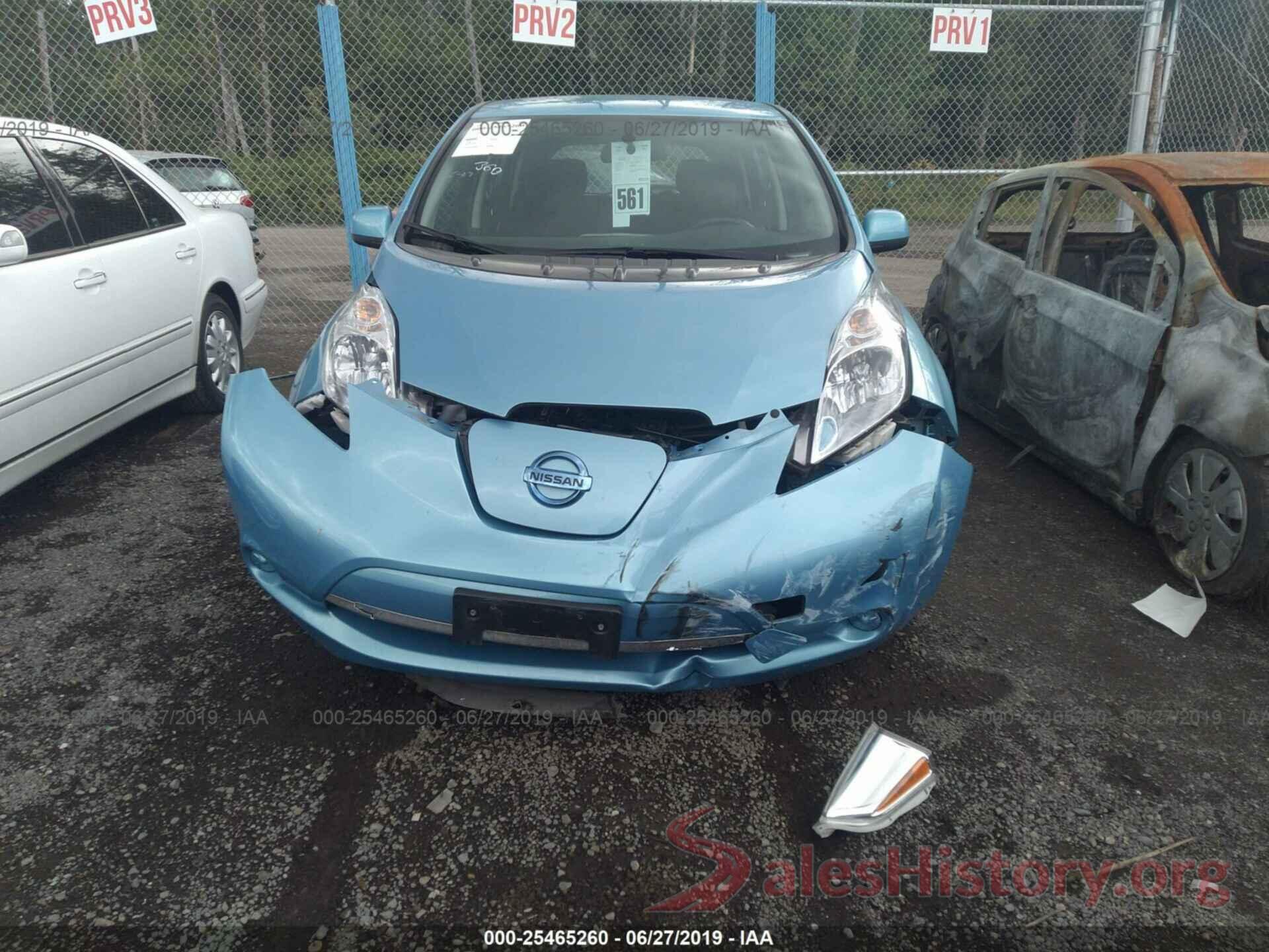 1N4AZ0CP1FC309394 2015 NISSAN LEAF