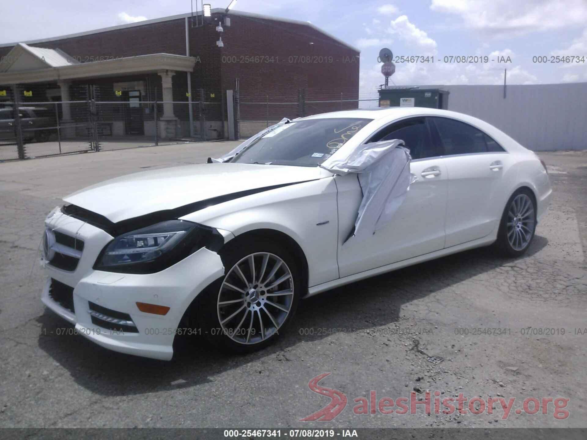 WDDLJ7DB4CA034008 2012 MERCEDES-BENZ CLS