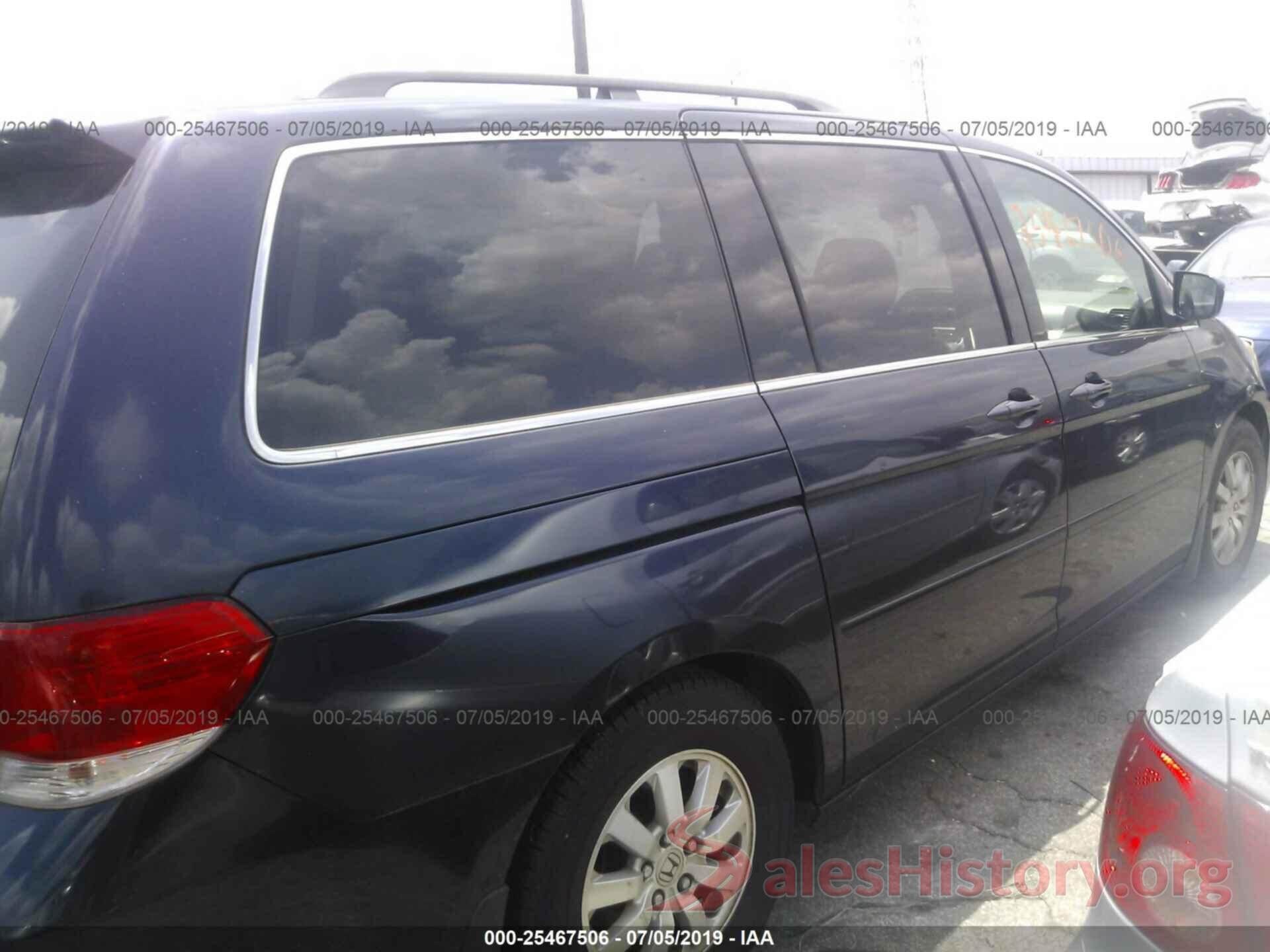 5FNRL38688B031860 2008 HONDA ODYSSEY