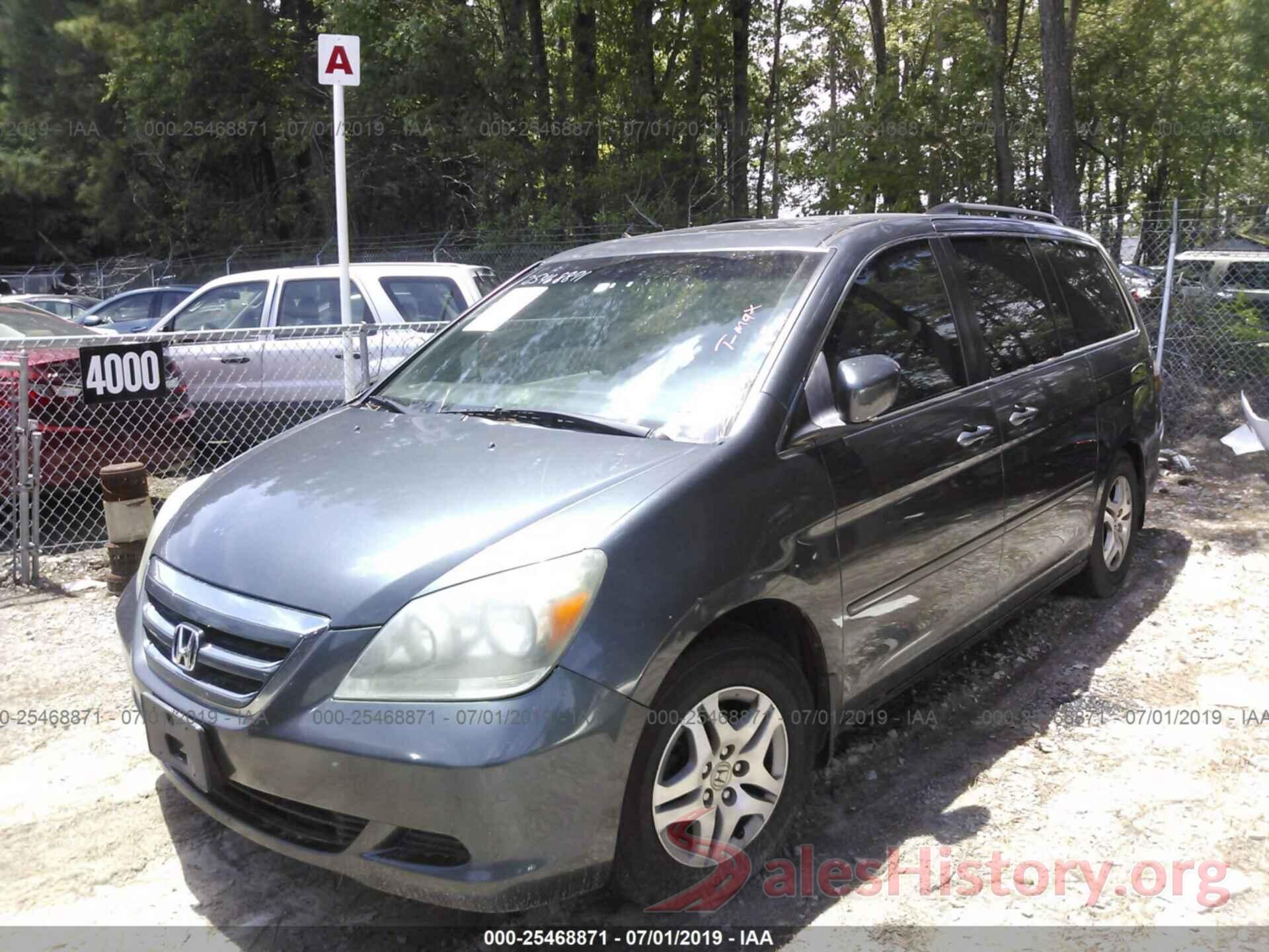 5FNRL38626B418370 2006 HONDA ODYSSEY