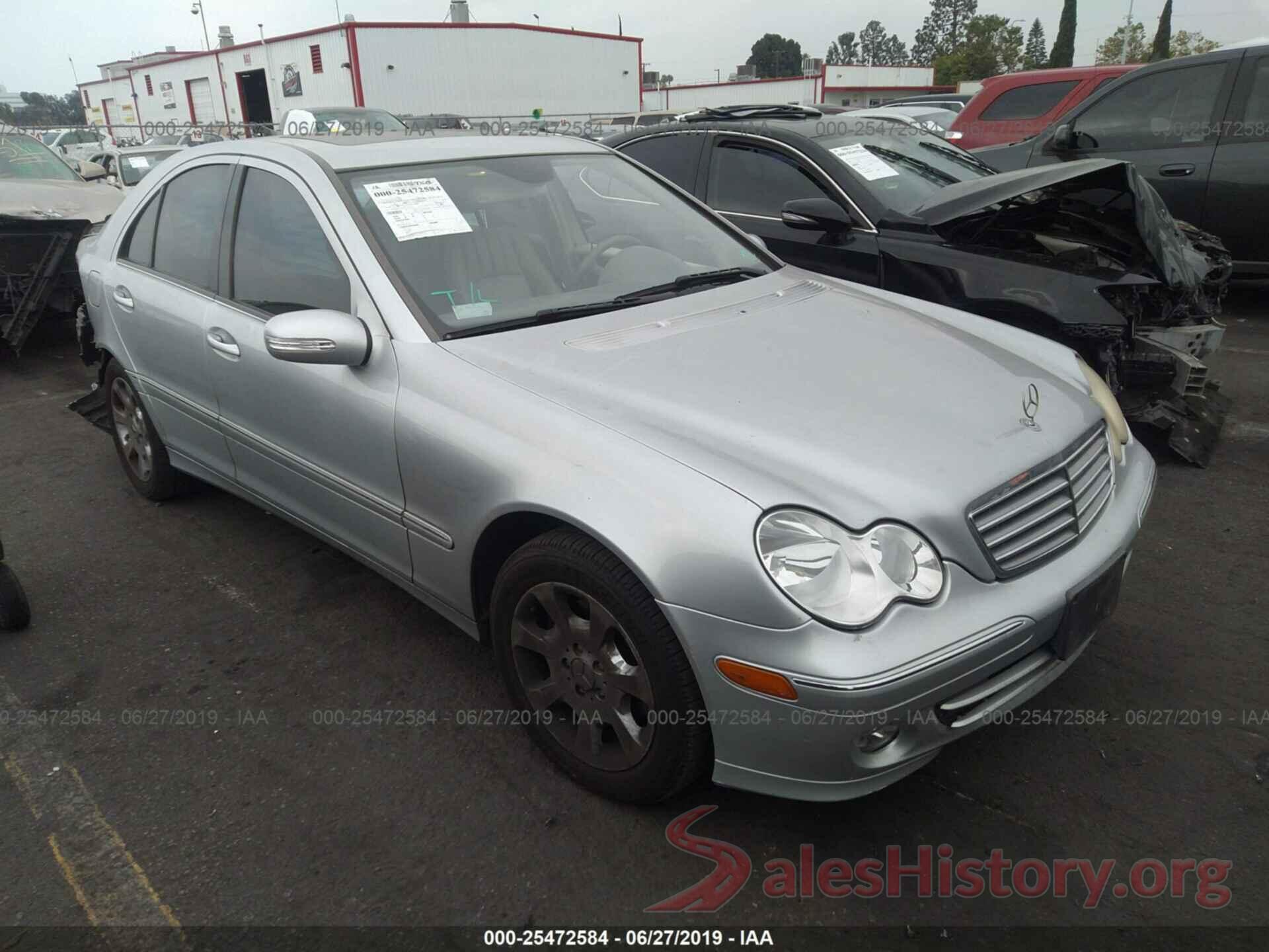 WDBRF54HX6A830456 2006 MERCEDES-BENZ C