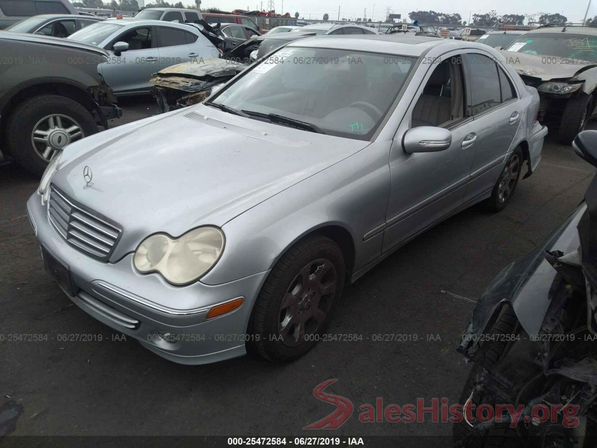 WDBRF54HX6A830456 2006 MERCEDES-BENZ C