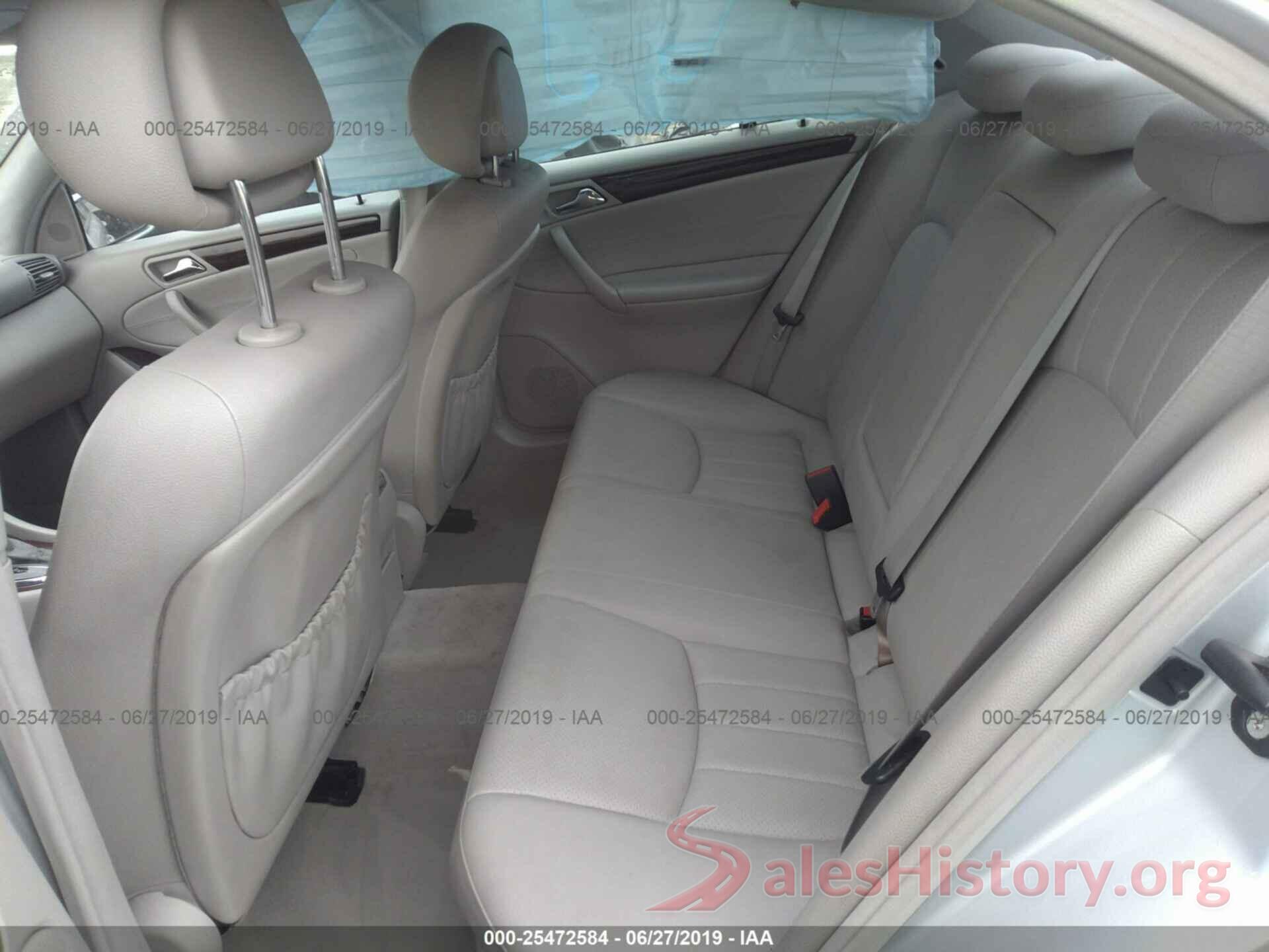 WDBRF54HX6A830456 2006 MERCEDES-BENZ C