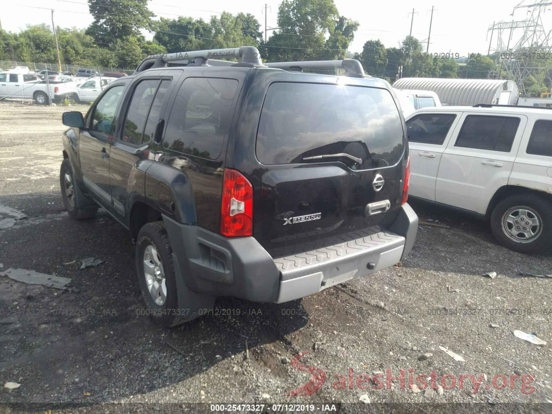 5N1AN0NW6CC520172 2012 NISSAN XTERRA