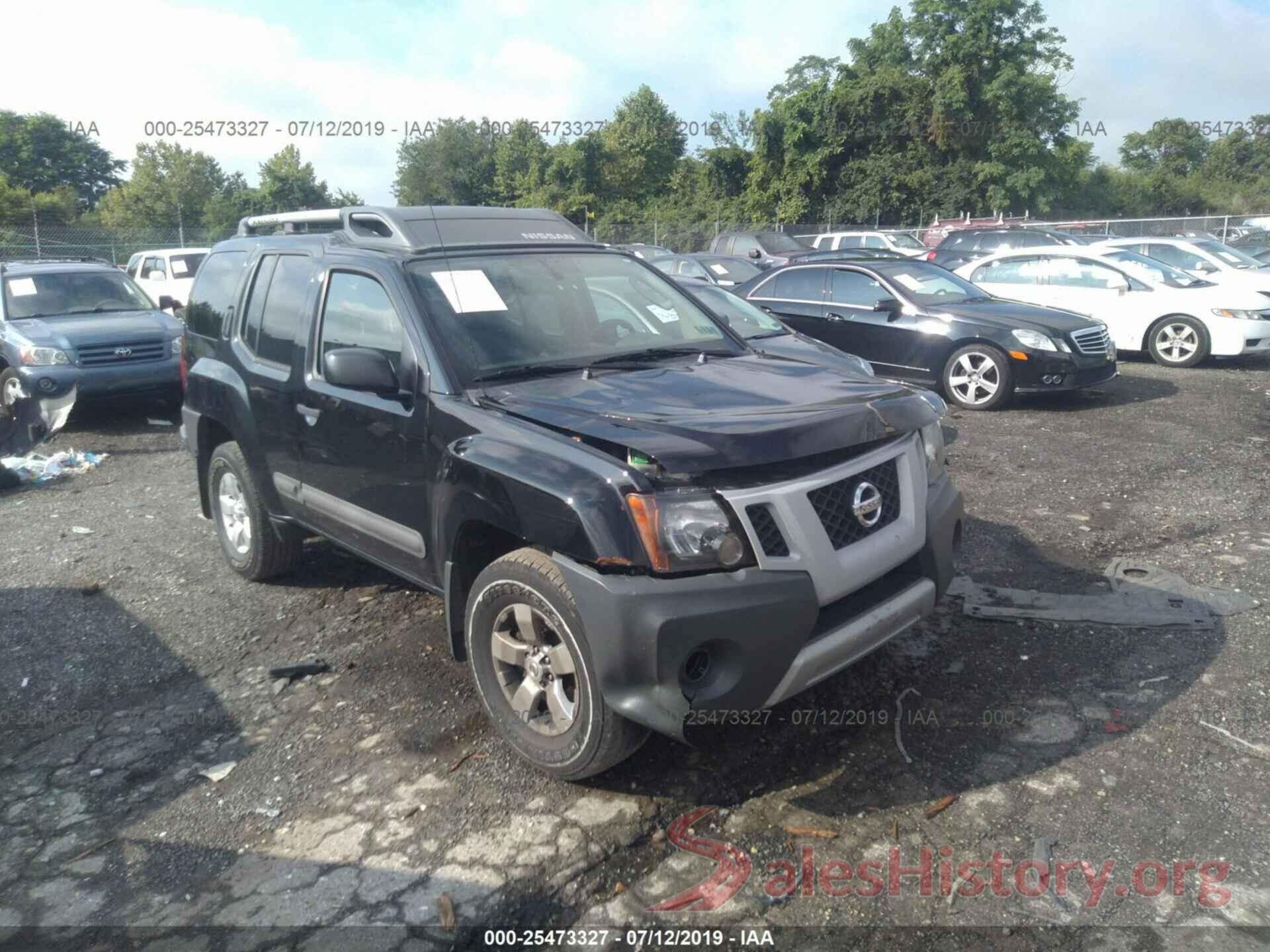 5N1AN0NW6CC520172 2012 NISSAN XTERRA