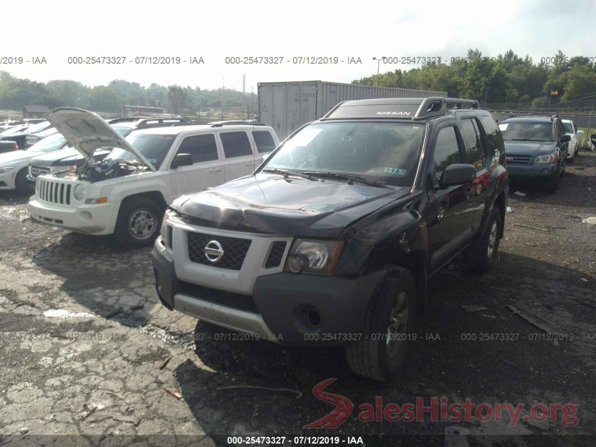 5N1AN0NW6CC520172 2012 NISSAN XTERRA