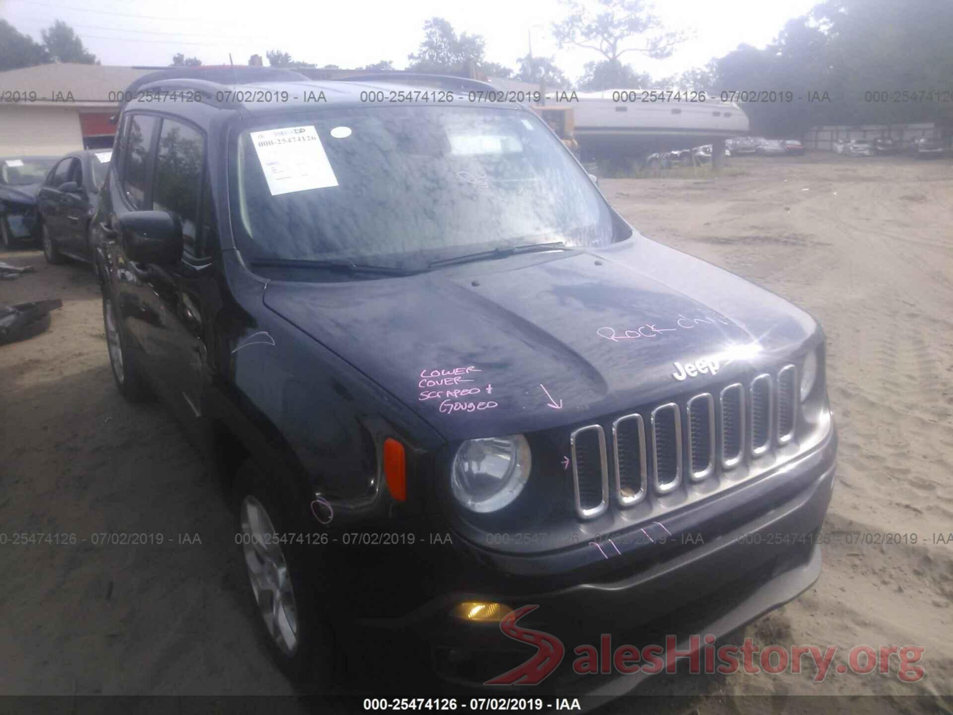 ZACCJABB6HPG14667 2017 JEEP RENEGADE