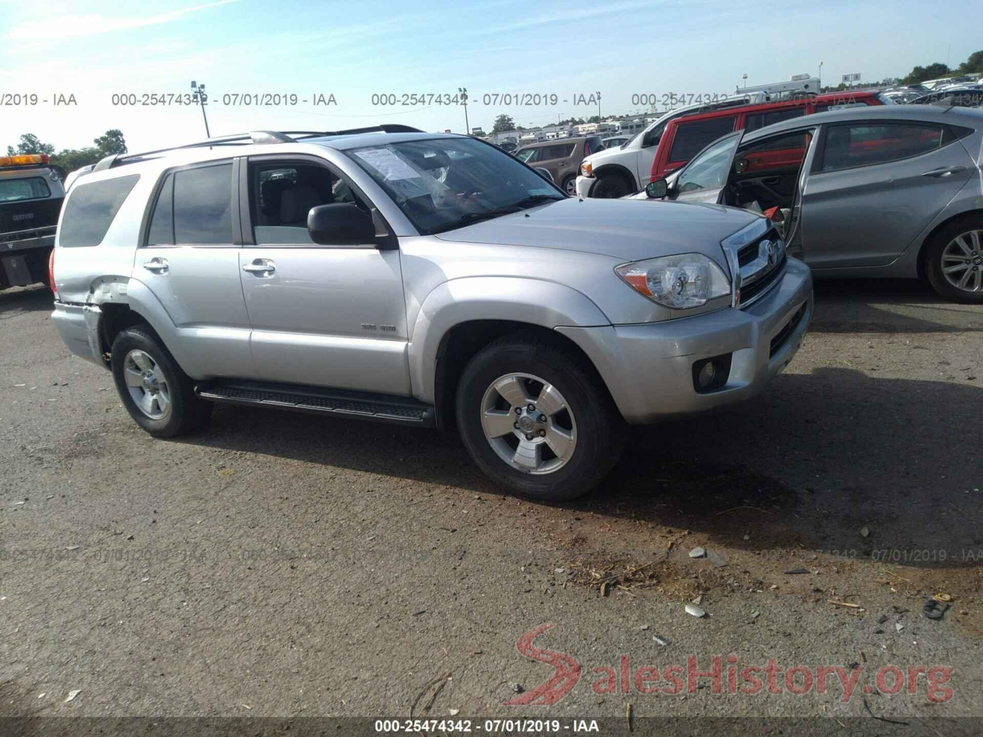 JTEBU14R470128288 2007 TOYOTA 4RUNNER