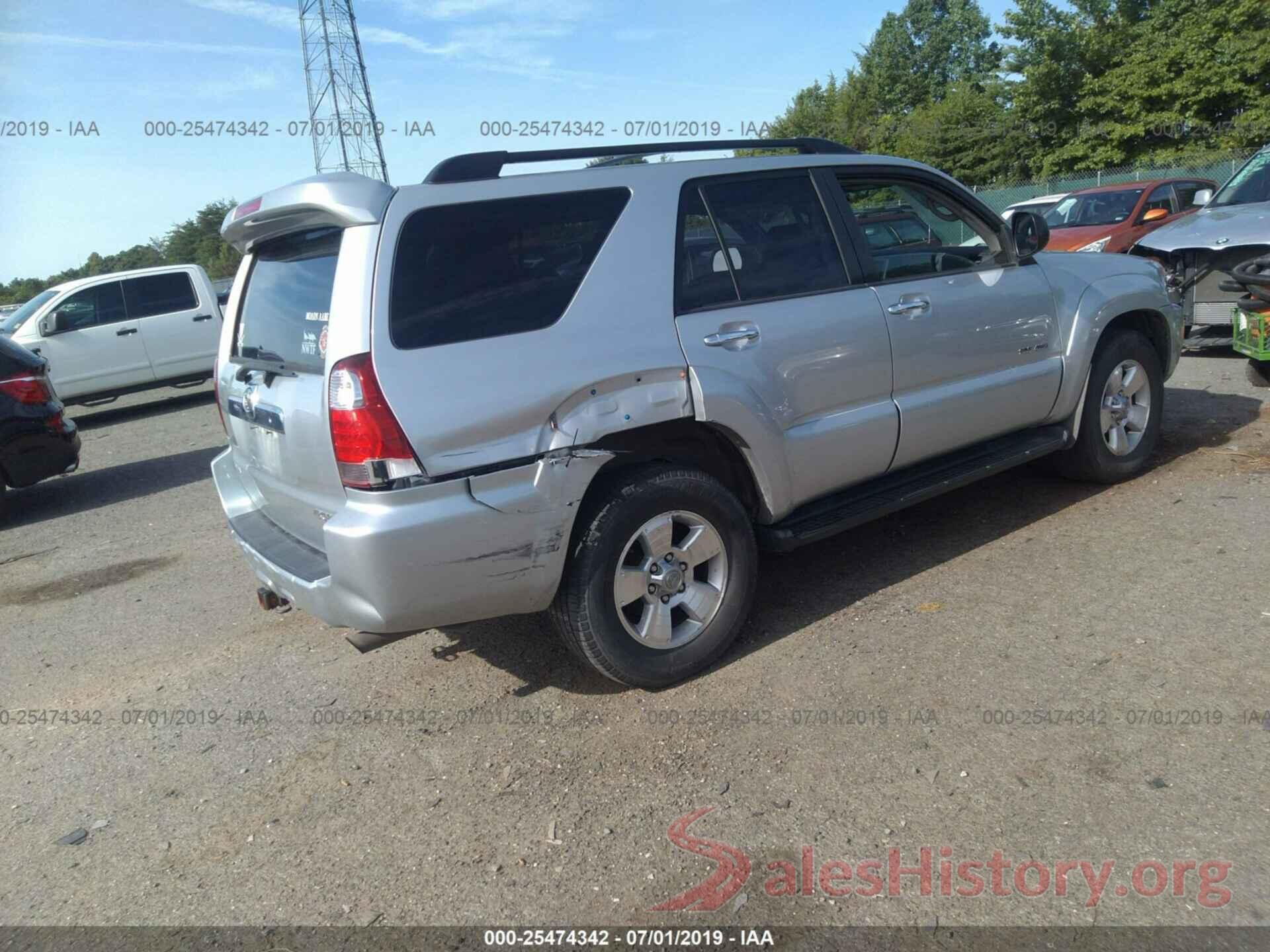 JTEBU14R470128288 2007 TOYOTA 4RUNNER