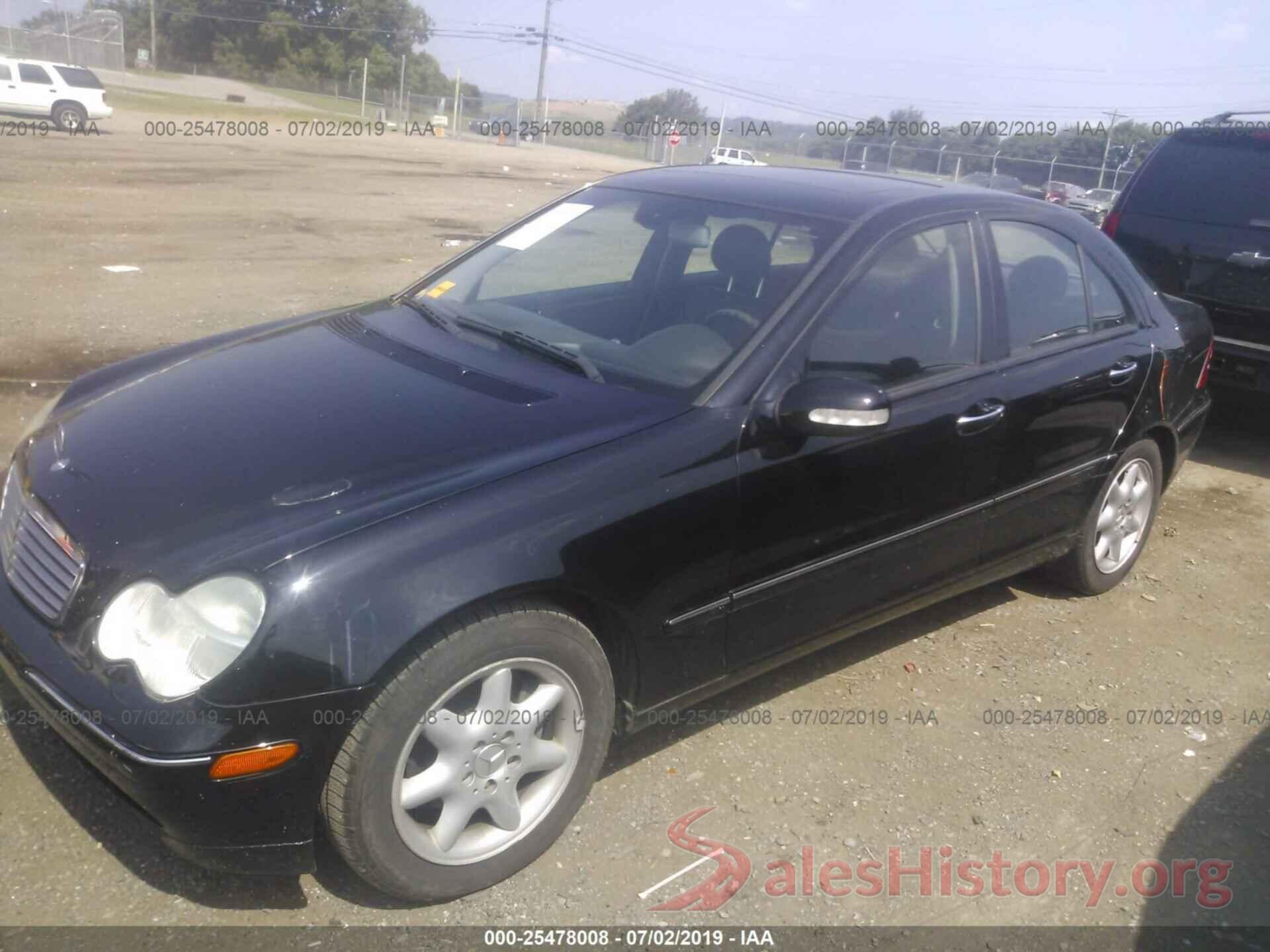 WDBRF61J24F464537 2004 MERCEDES-BENZ C