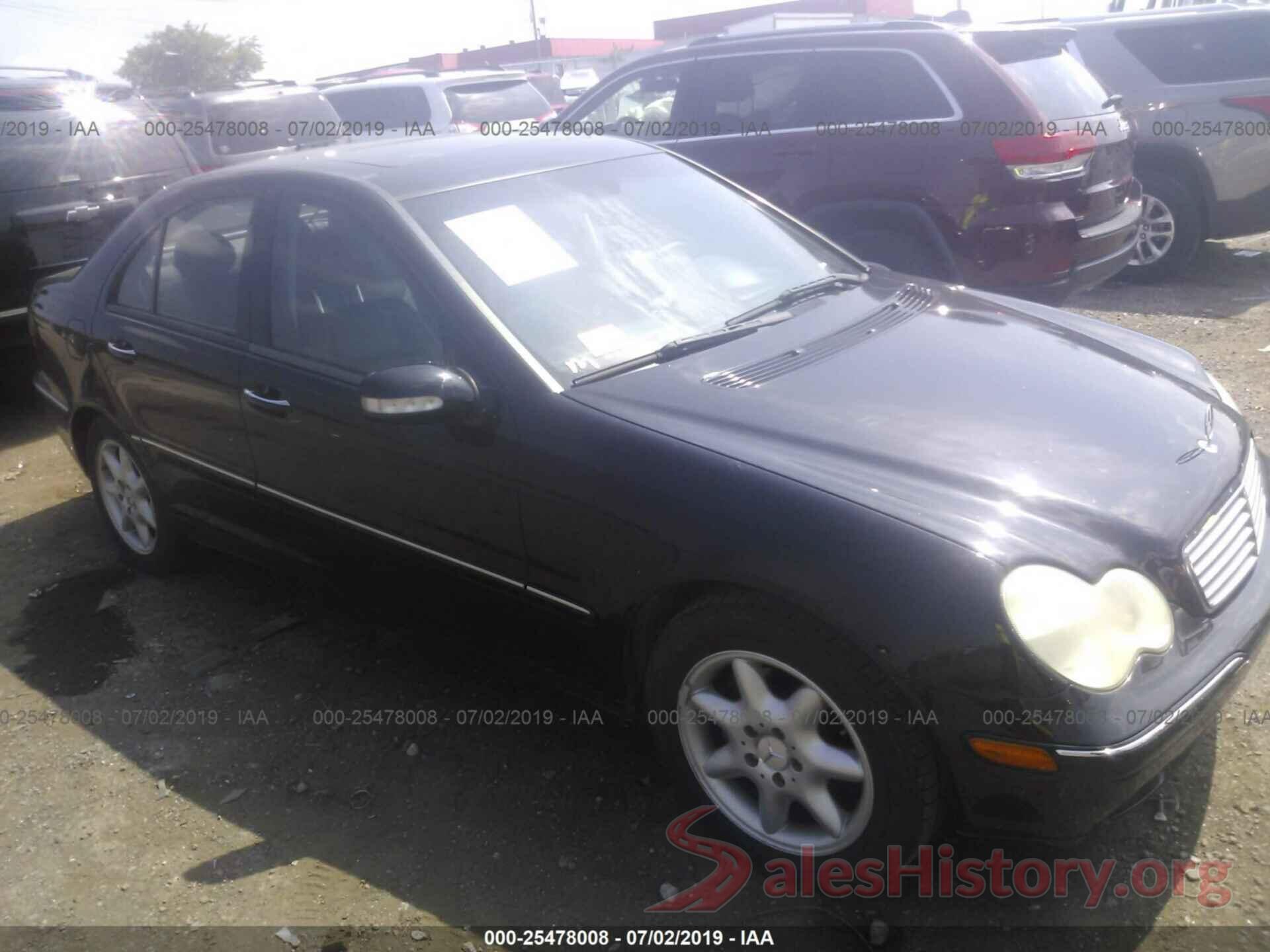 WDBRF61J24F464537 2004 MERCEDES-BENZ C