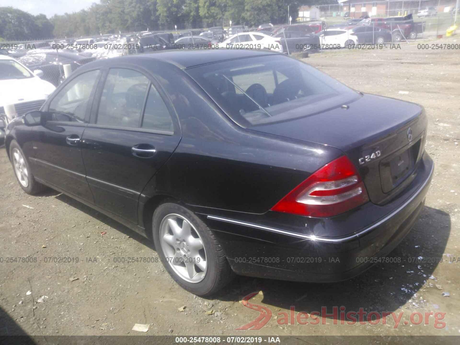 WDBRF61J24F464537 2004 MERCEDES-BENZ C