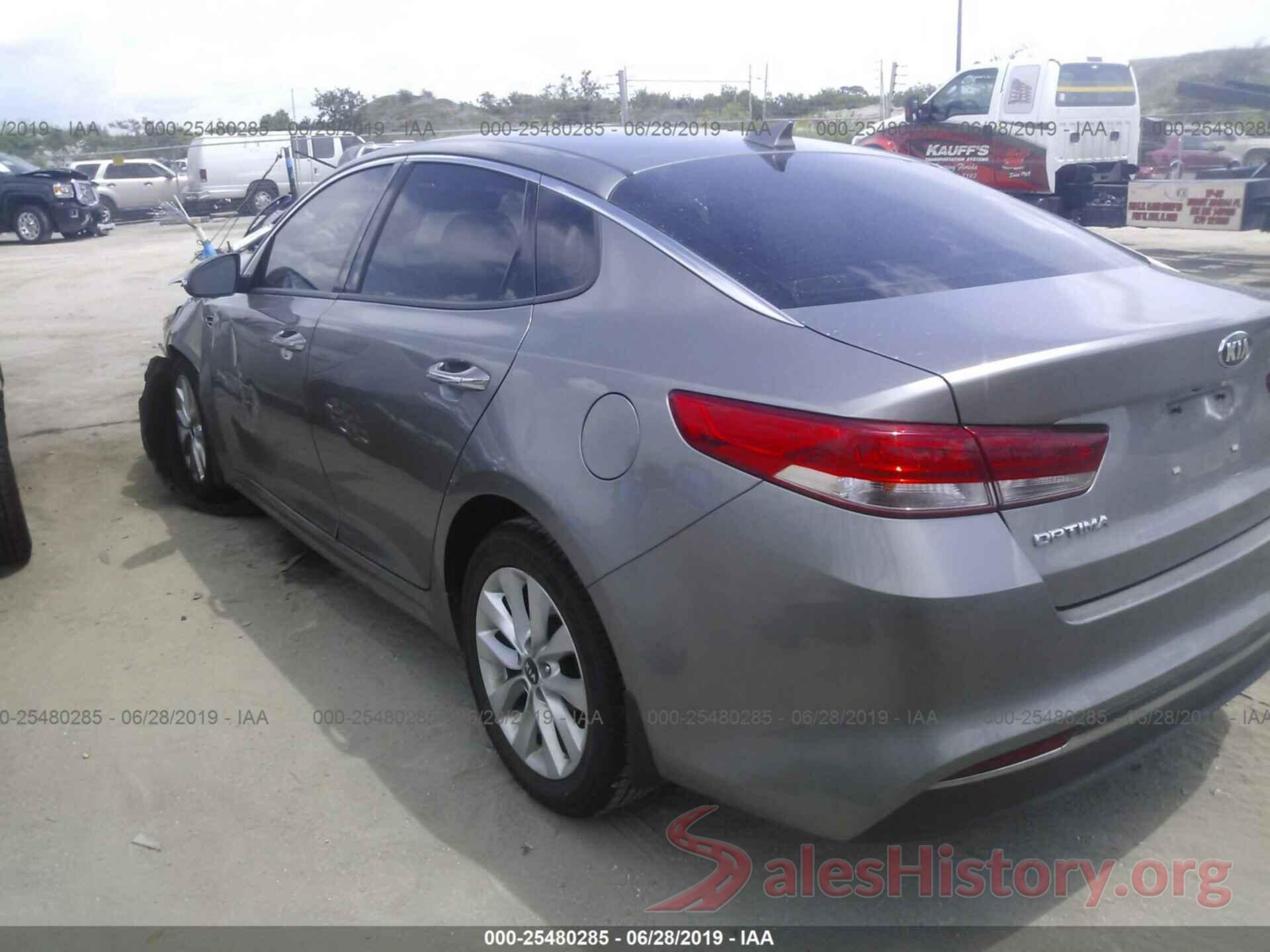 5XXGU4L37GG055831 2016 KIA OPTIMA