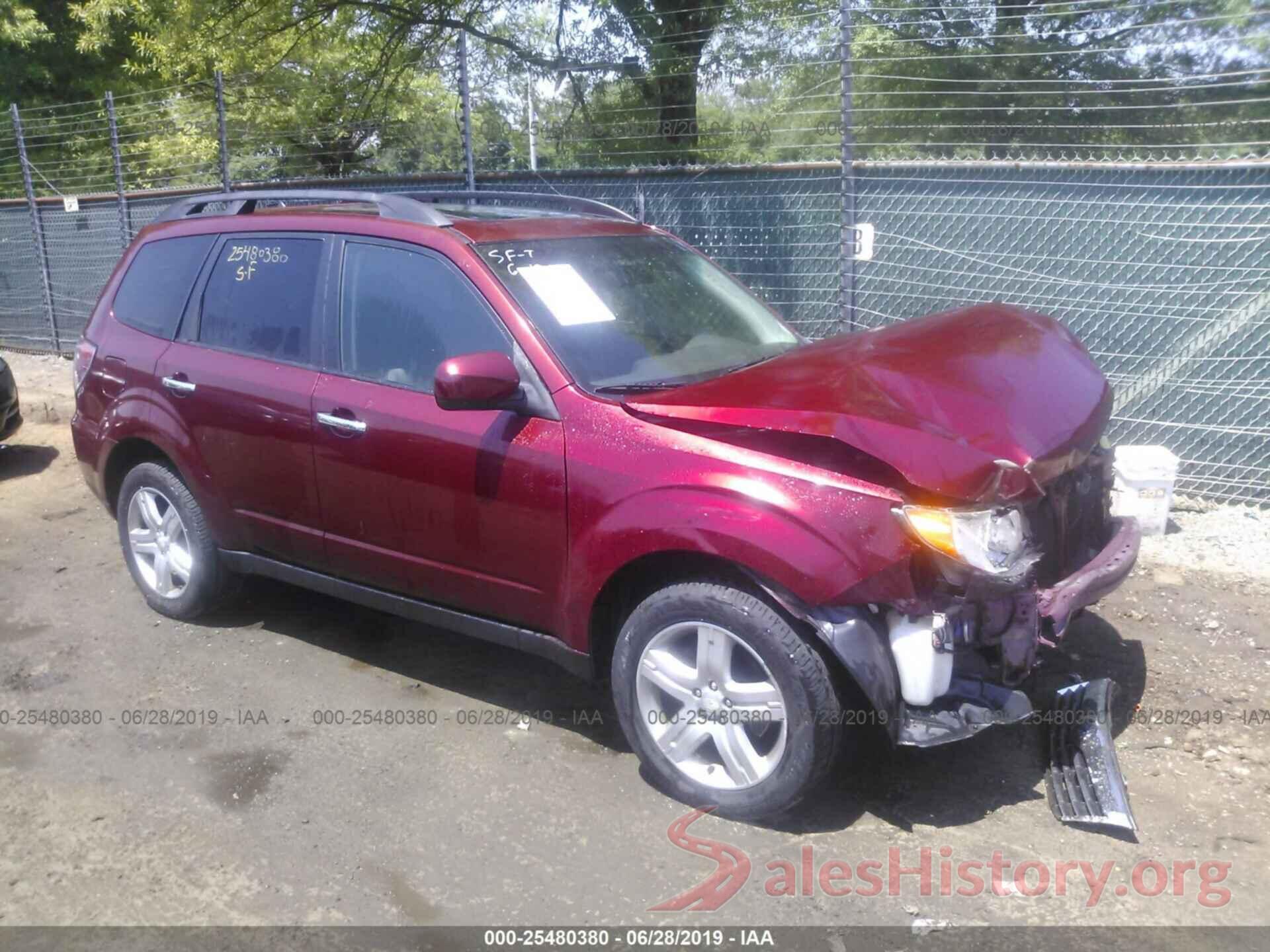 JF2SH63619H750155 2009 SUBARU FORESTER