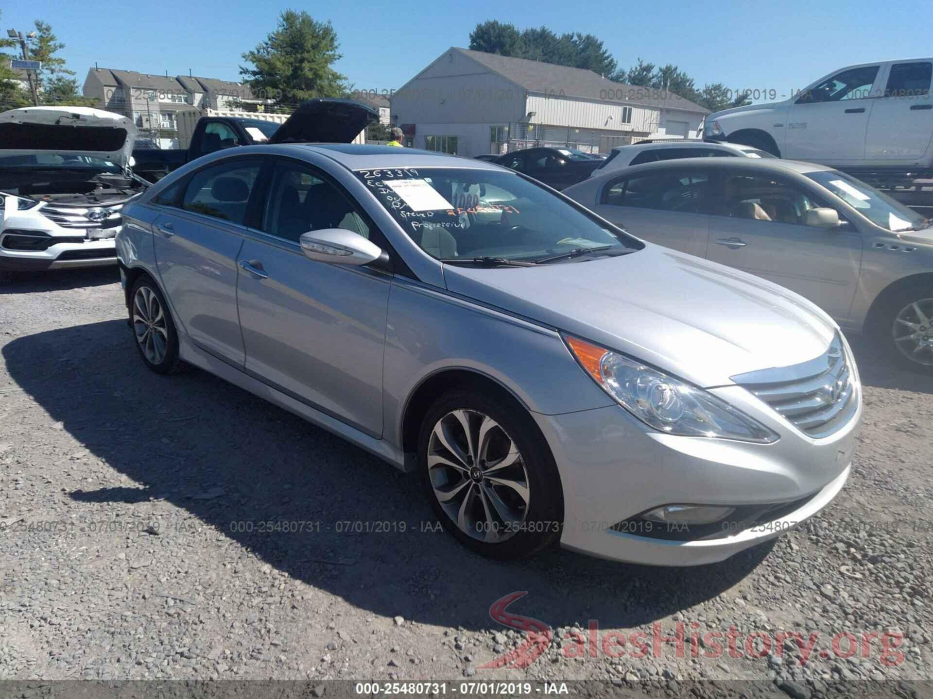 5NPEC4ACXEH922850 2014 HYUNDAI SONATA