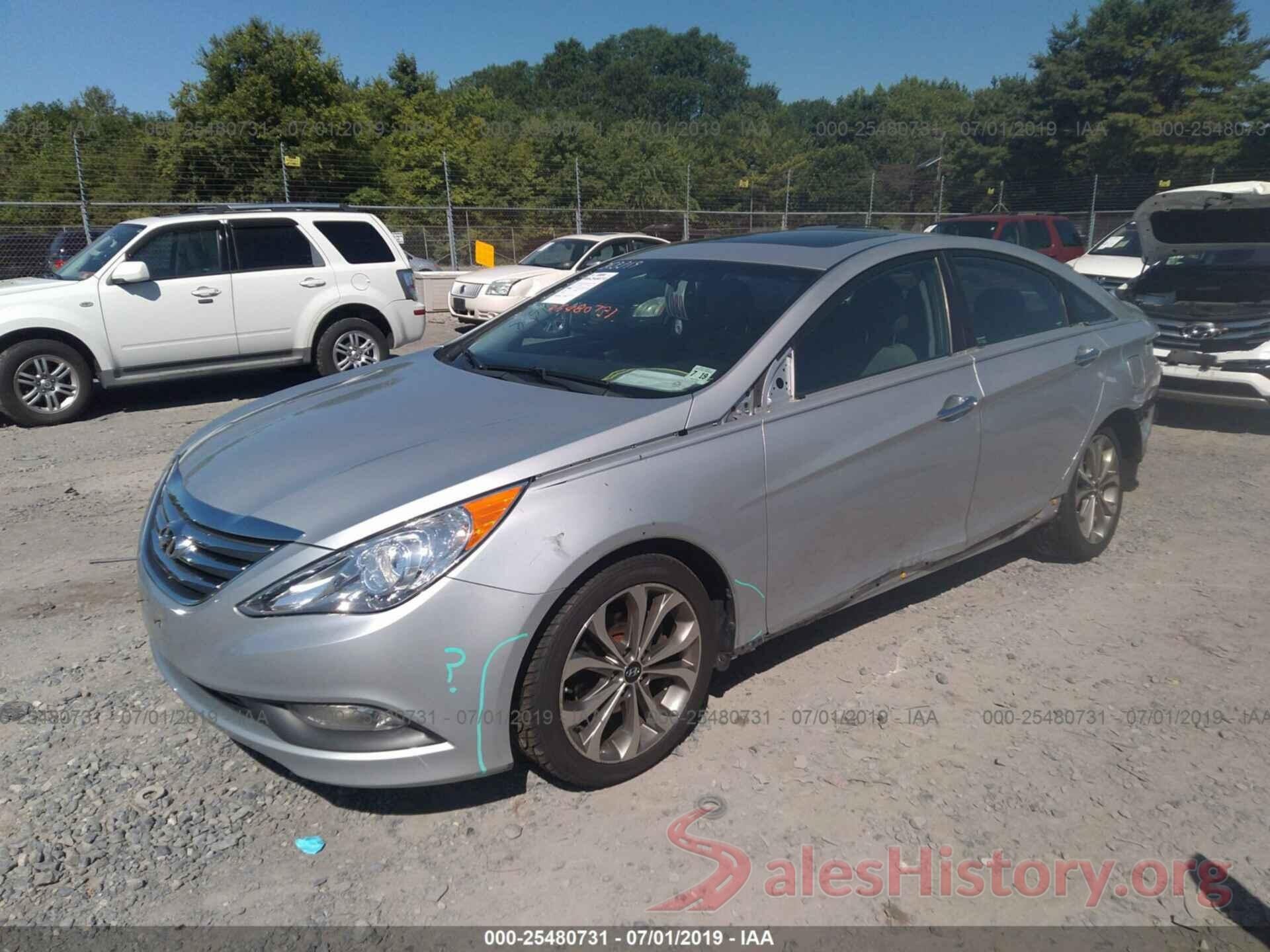 5NPEC4ACXEH922850 2014 HYUNDAI SONATA